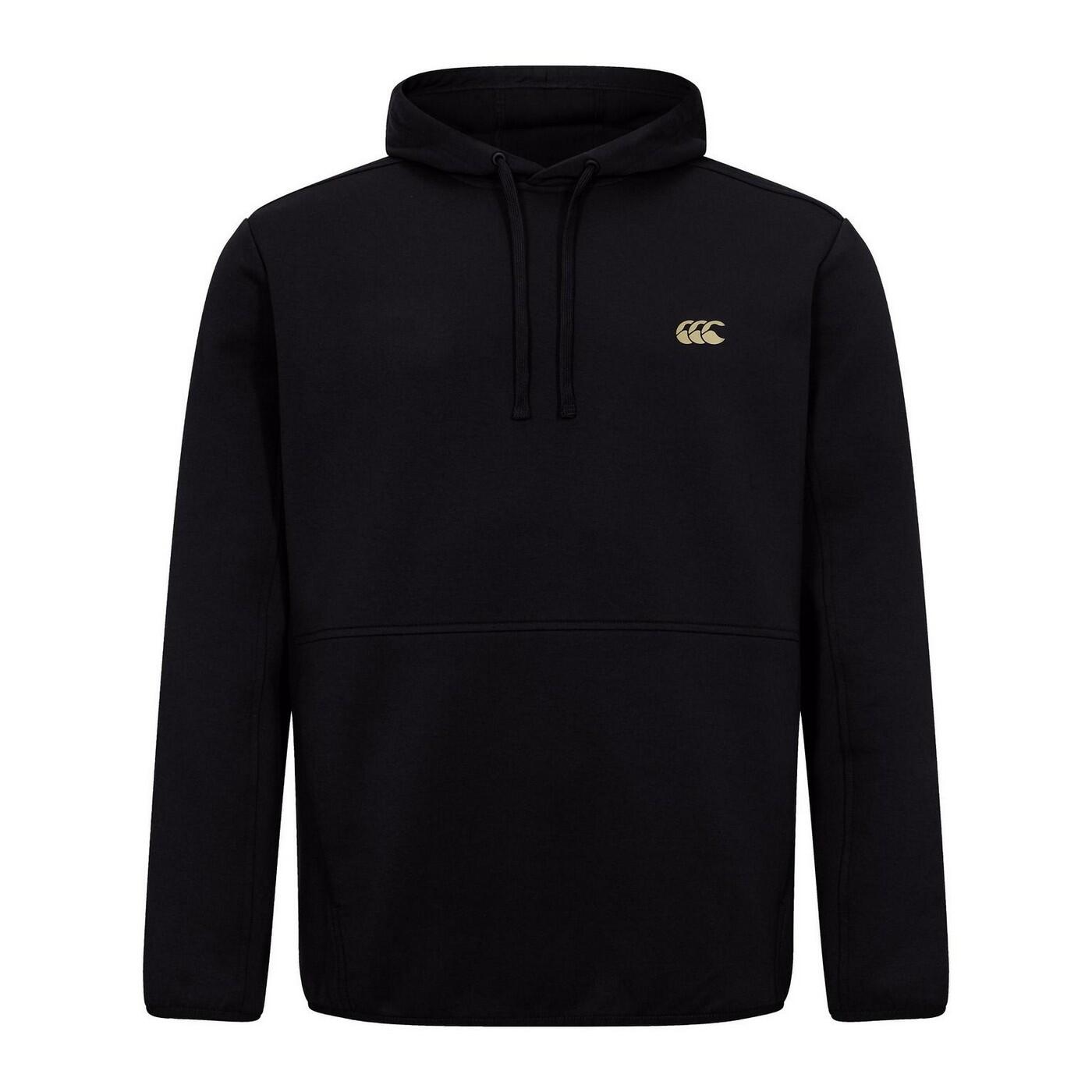 "Tempo+" Hoodie mit durchgehendem Reißverschluss für Herren Schwarz 2/4