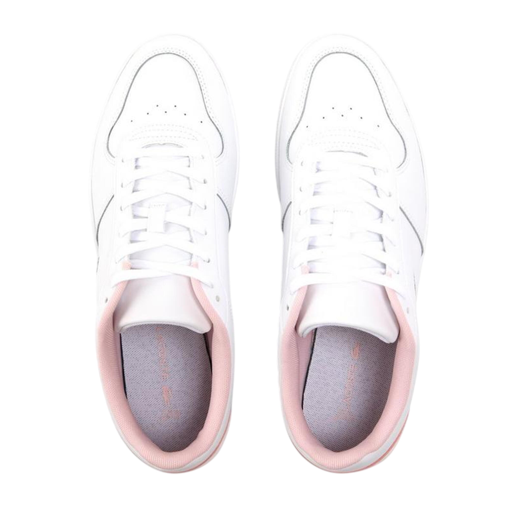 "TClip" Sneaker für , Leder, Niedrig geschnitten, Flach Damen Weiß/Pink 3/4