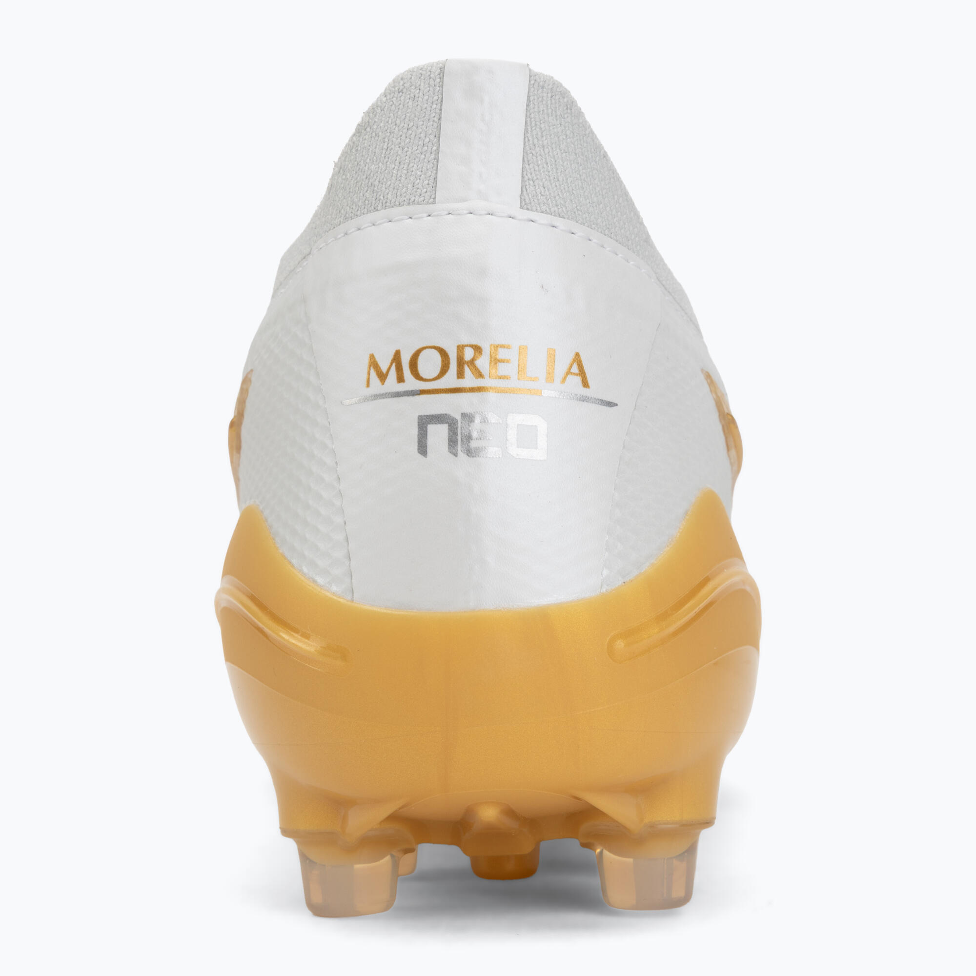 Buty piłkarskie Mizuno Morelia Neo IV Beta Japan AG white/mp gold/cool gray 3c 6/7