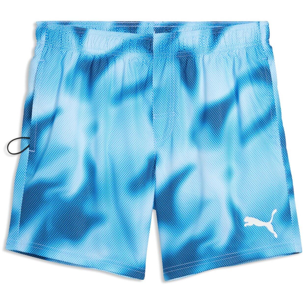 Szorty męskie Puma Swim Men Printed Rasterized Mid Short 5/5