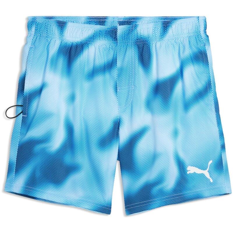 Pantaloni scurti barbati Puma Swim Men Printed Rasterized, Albastru