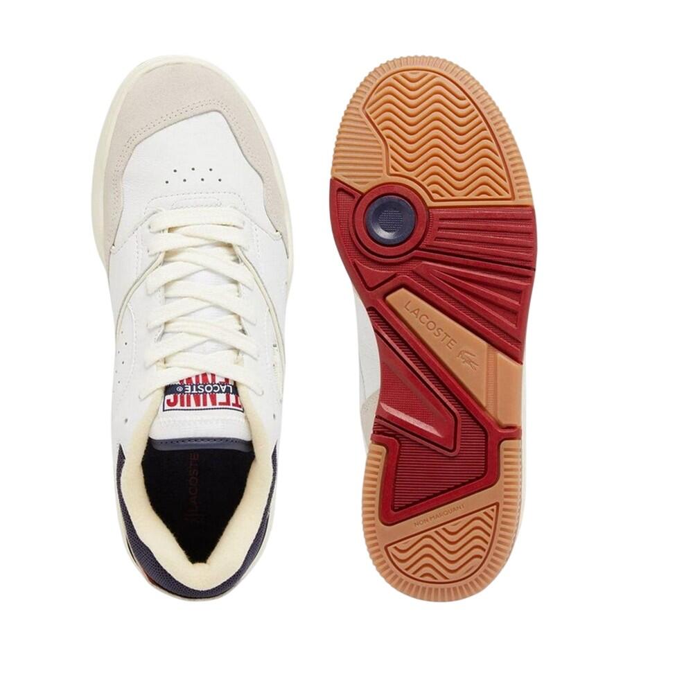 Scarpe Sportive Pelle OrtholiteUomo Lacoste Lineshot Bianco Spento 4/4