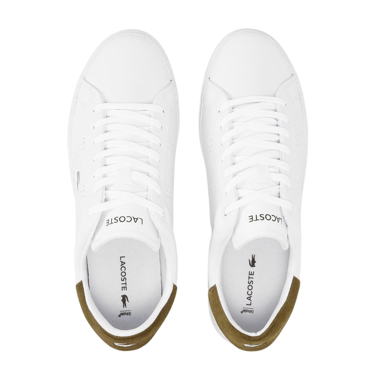 "Powercourt" Sneaker für , Leder, Flach Herren Weiß/Grün 4/4