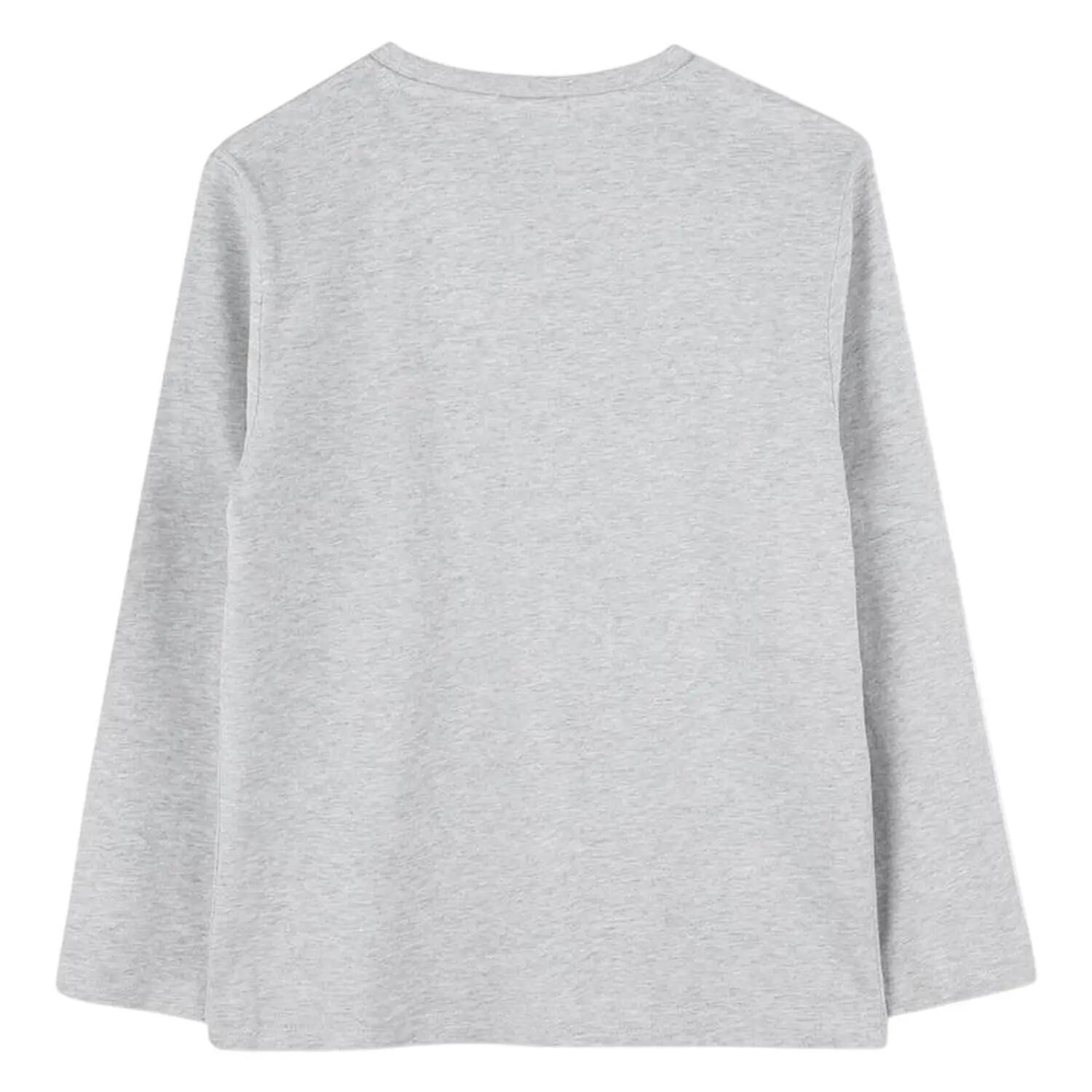 TShirt für Jungen, Langärmlig Kinder Grau 2/2