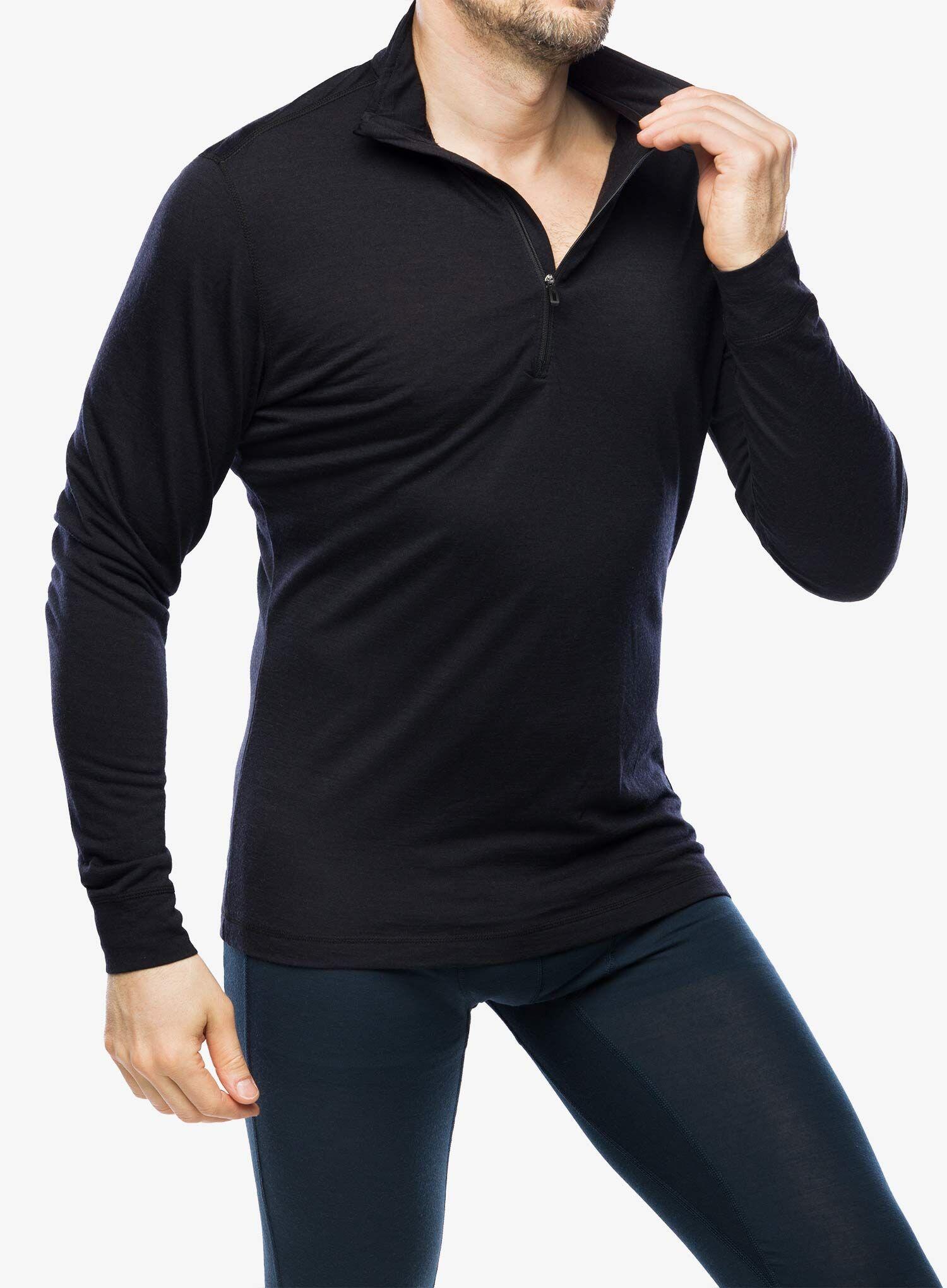 Bluza bez kaptura Super.natural Tundra175 Zip 1/4 3/6