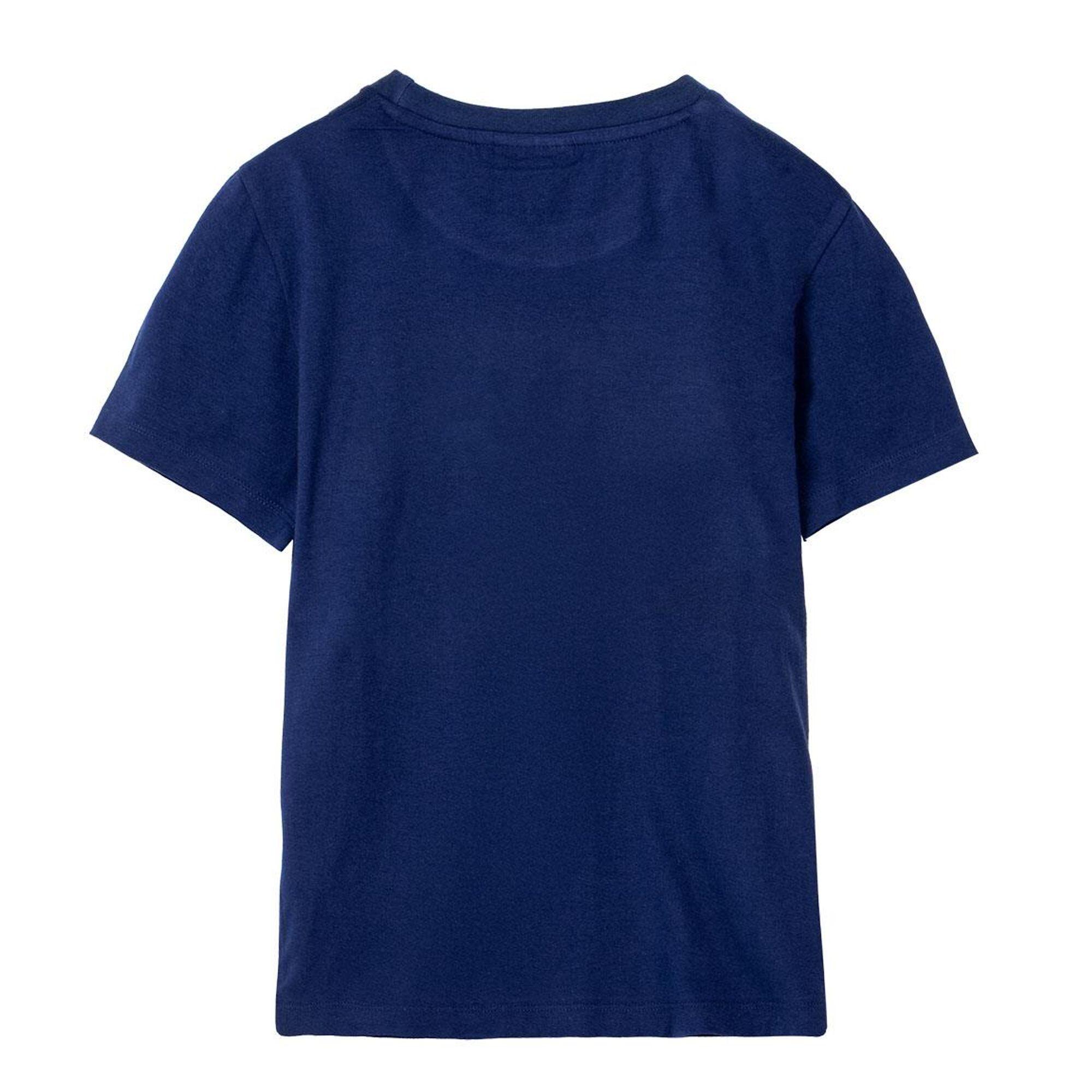 Camiseta Niños Avengers Captain America manga corta Azul Marino 2/2