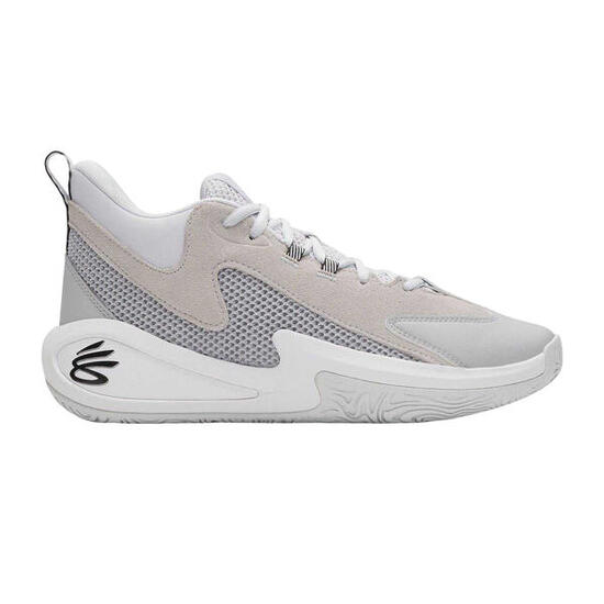 Zapatillas de Baloncesto Curry para Hombre Gris, Blanco