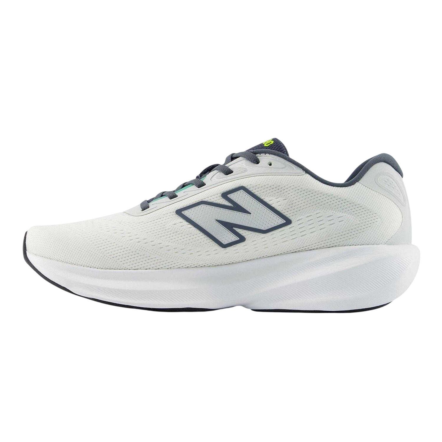 Mens 680 V8 Trainers (White/Green) 2/4