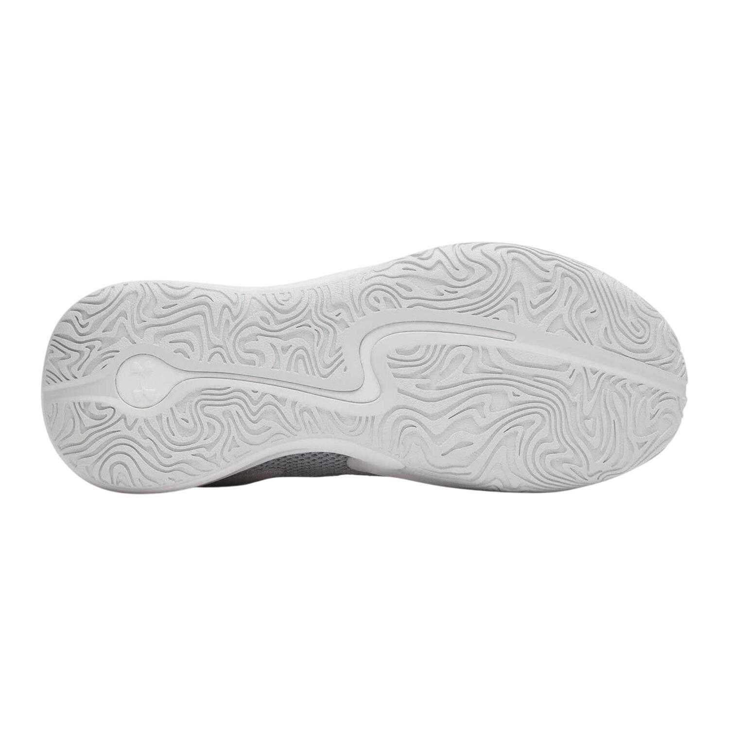 Zapatillas de Baloncesto Curry para Hombre Gris, Blanco 4/4