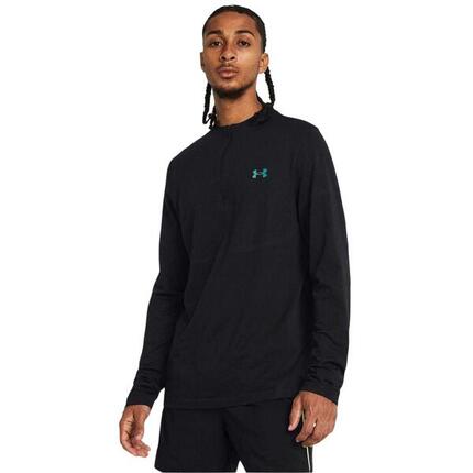 Vanish Elite UA Rush naadloos shirt voor heren (Zwart)