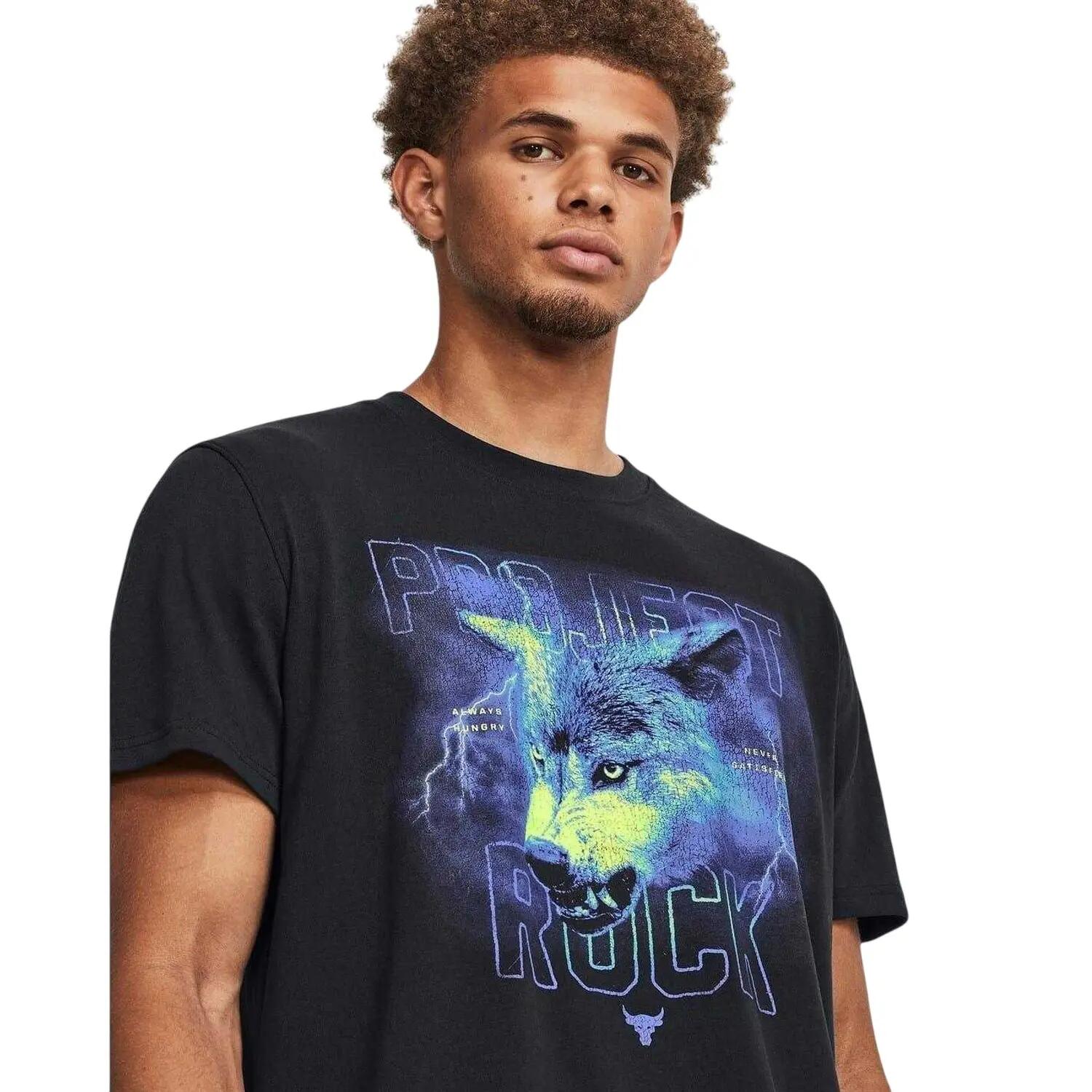 "Project Rock" TShirt für Herren, Schwer Kinder Schwarz 4/4