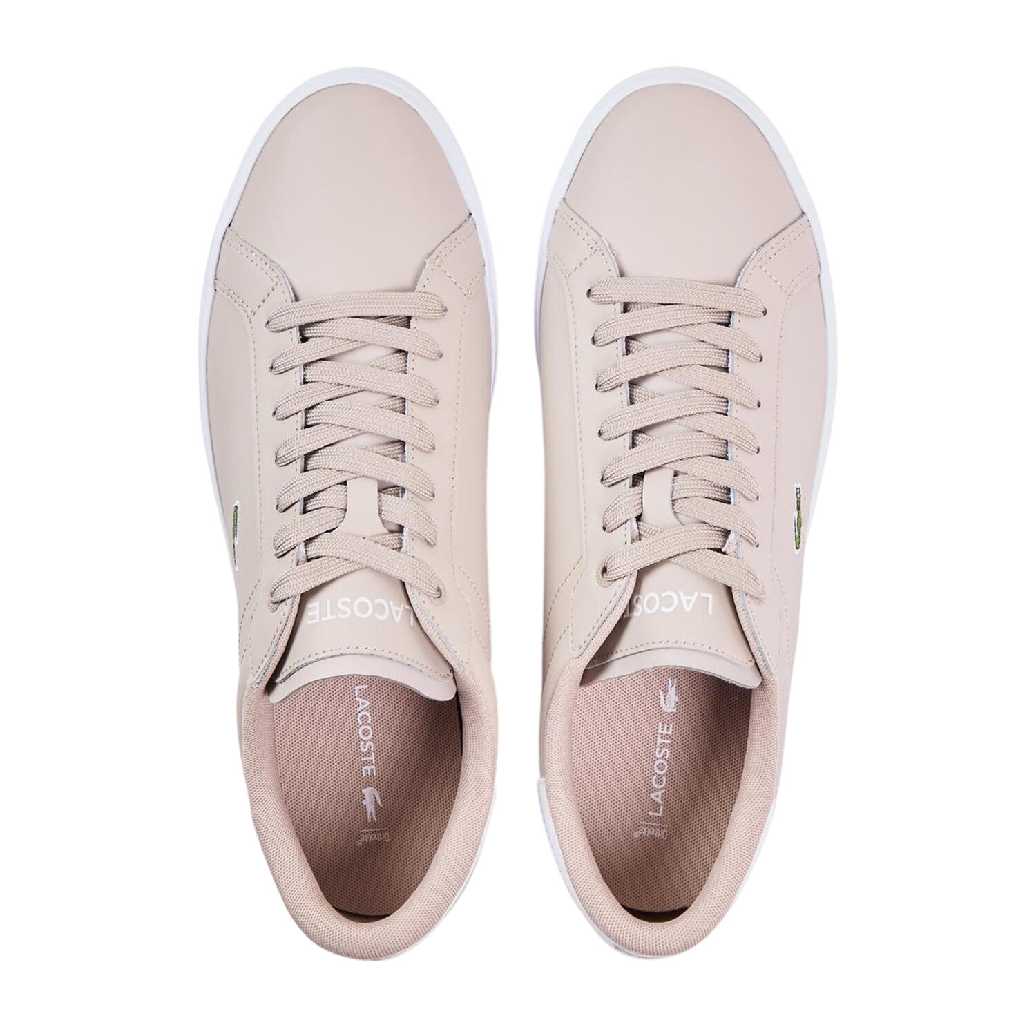 "Powercourt" Sneaker für , Leder, Flach Herren Grau/Weiß 3/4