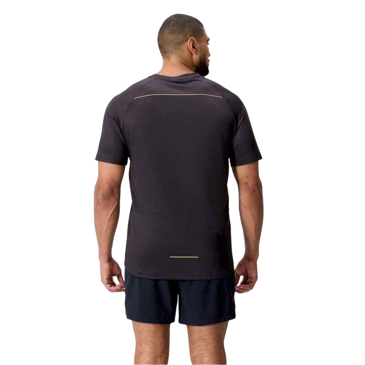 Mens Tempo Logo Regular Raglan TShirt (Black) 3/5