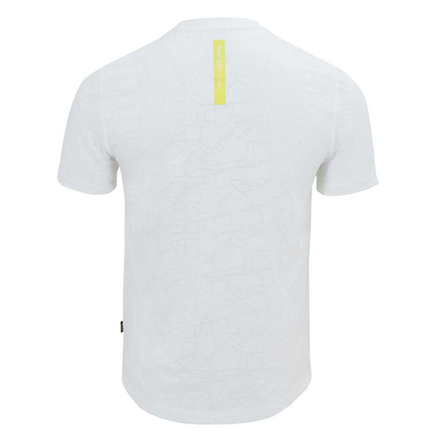 Tshirt Motif/style Logo Homme (Blanc) 2/3