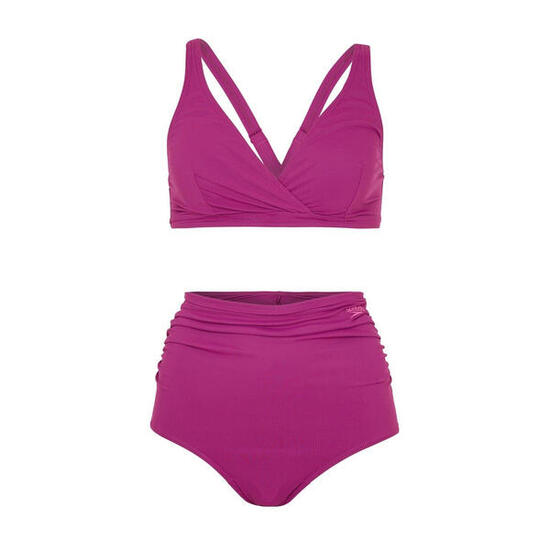 Maillot De Bain 2 Pièces De Grossesse Femme (Rose Violet)