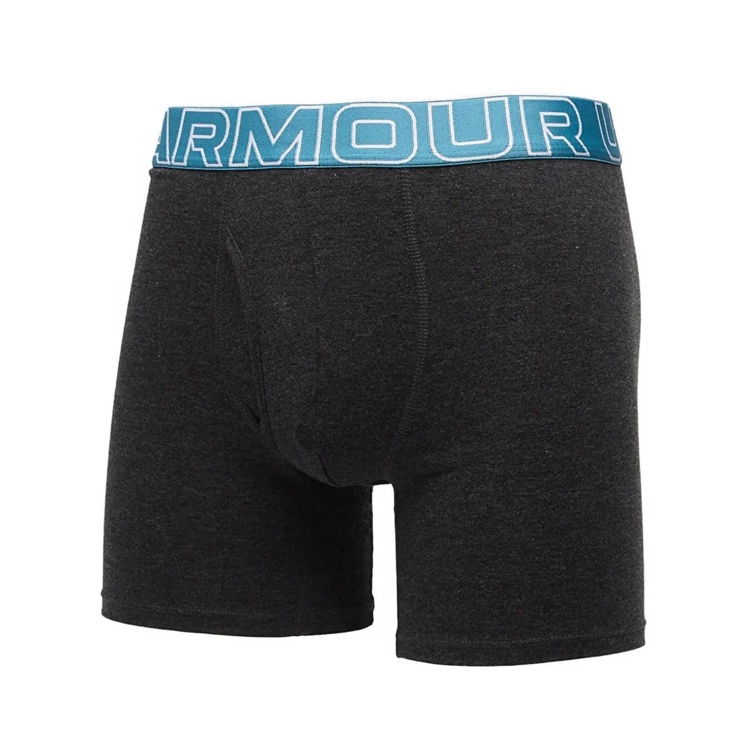 Boxer Uomo Misura Confezione 3 Under Armour Performance Arancio Rosa Blu 3/3