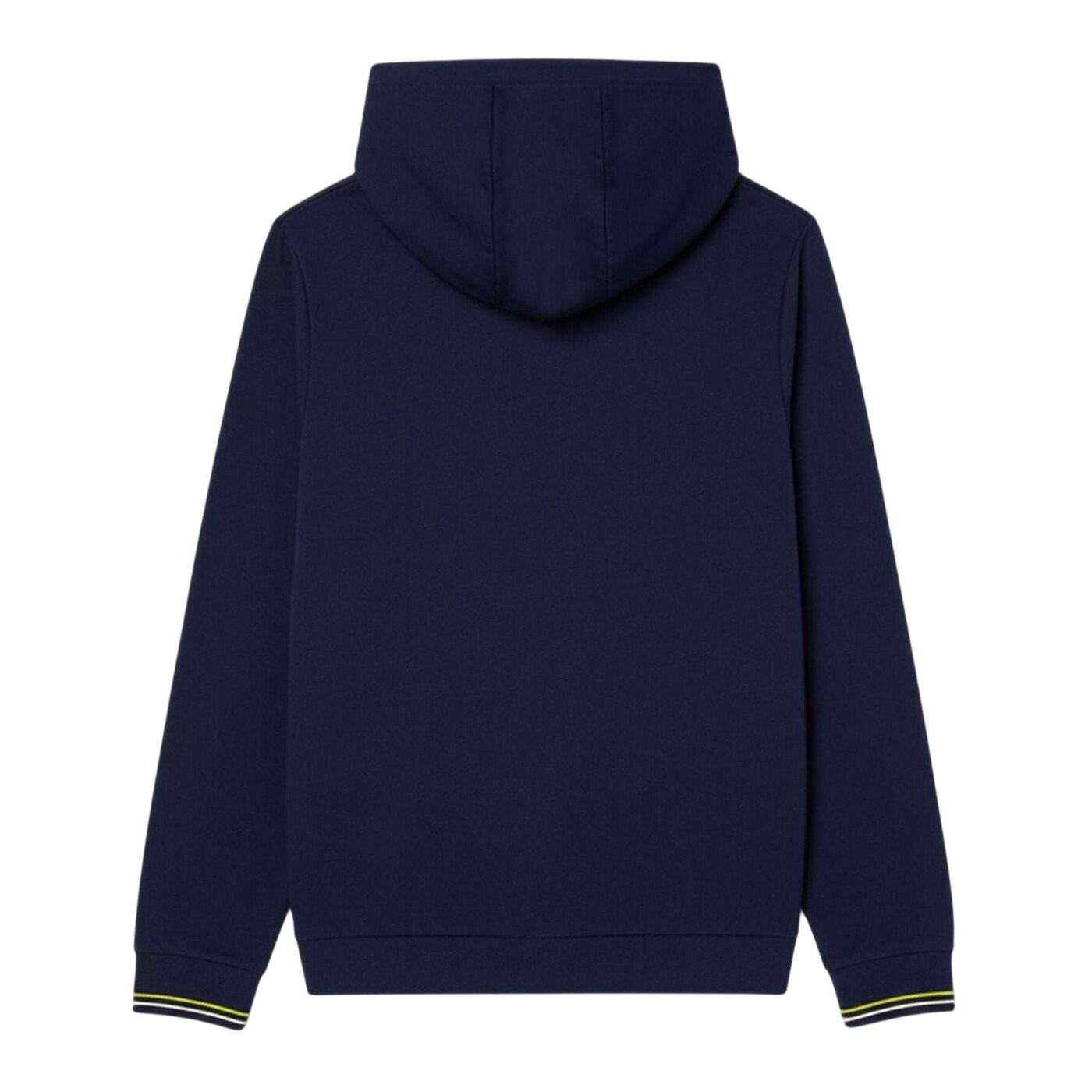 "Loungewear" Kapuzenpullover für Damen Unisex Herren Marine 3/4