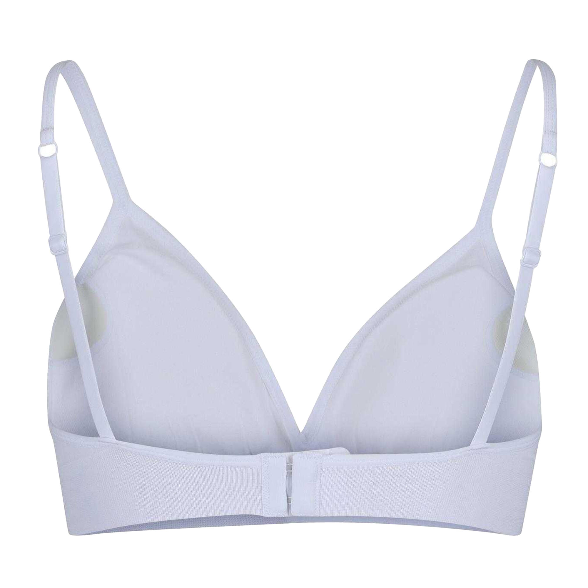 Reggiseno Senza Cuciture Donna Reebok Justine Bianco 2/2