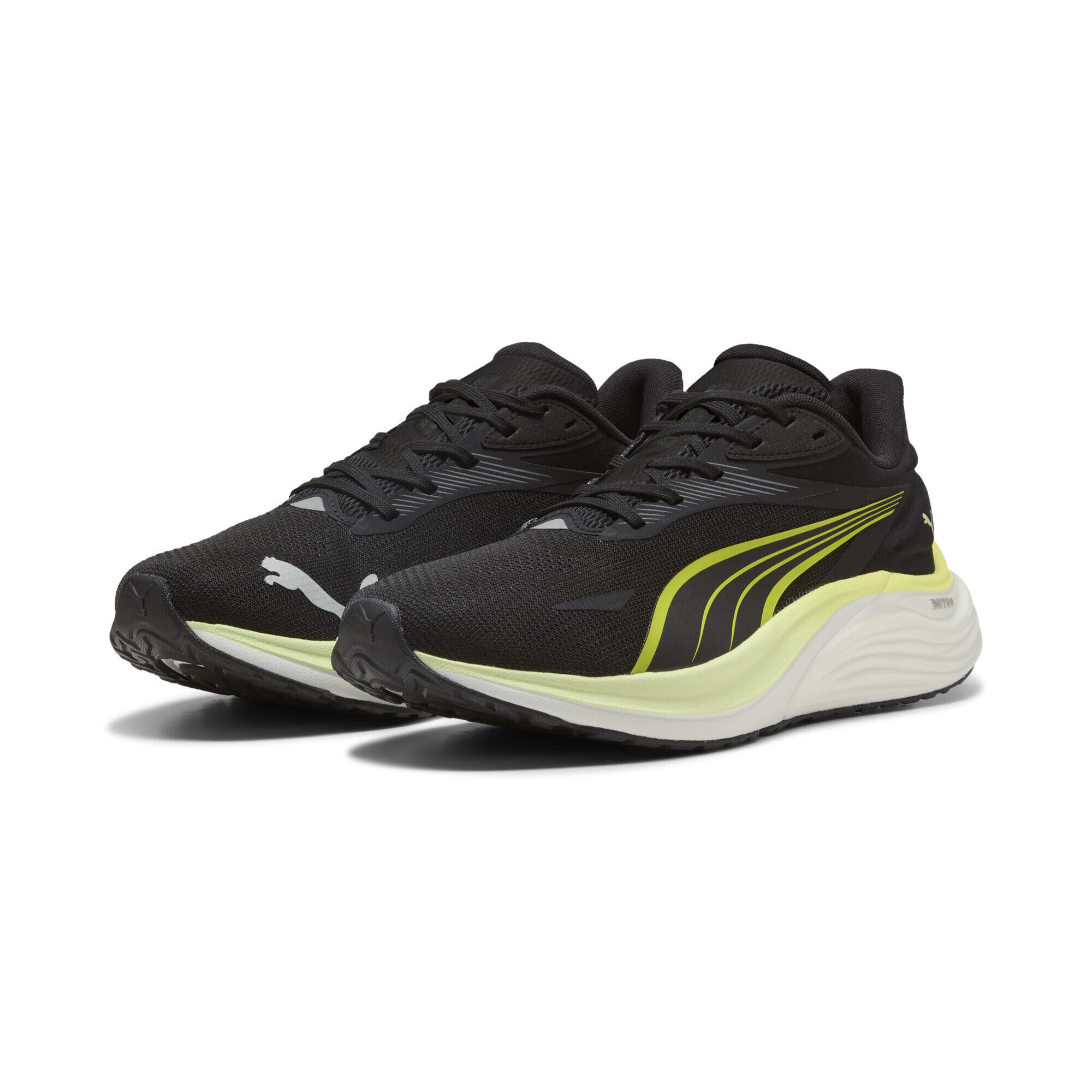 Cizme cross training bărbați talpă amortizată Electrify Nitro 4, galben neon