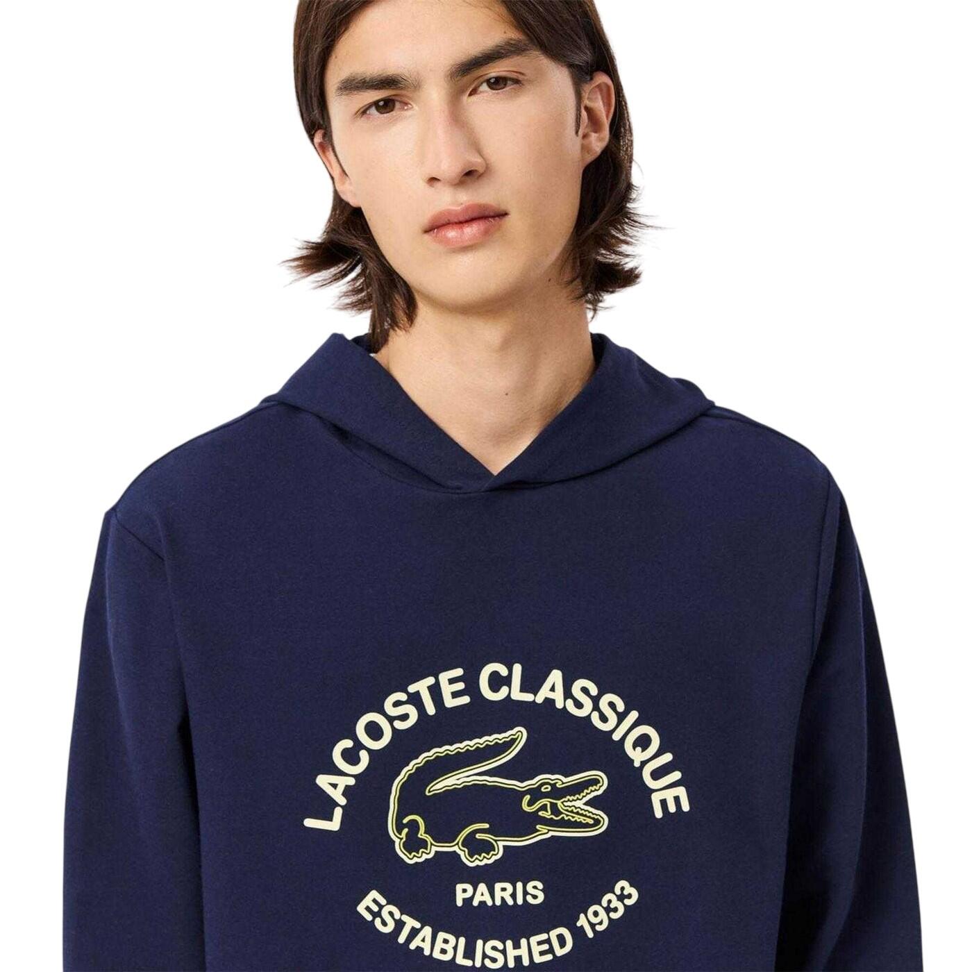 "Loungewear" Kapuzenpullover für Damen Unisex Herren Marine 4/4