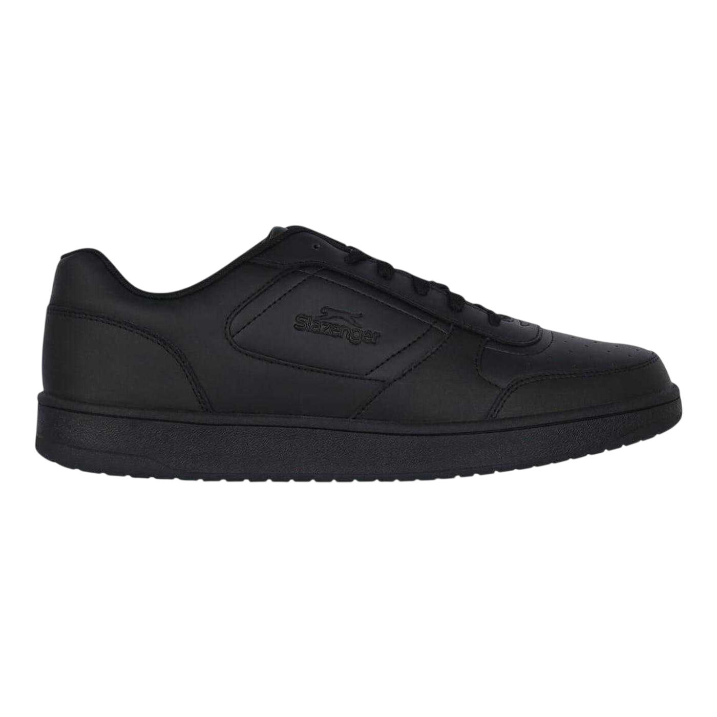 "Tower" Sneaker für , Leder, niedrig geschnitten Herren Schwarz 4/4