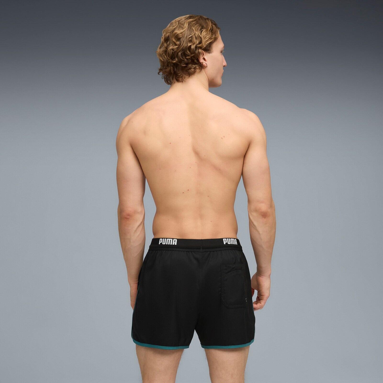 Shorts Puma Swim Men Track Short Shorts 1p, Zwart, Mannen 2/5