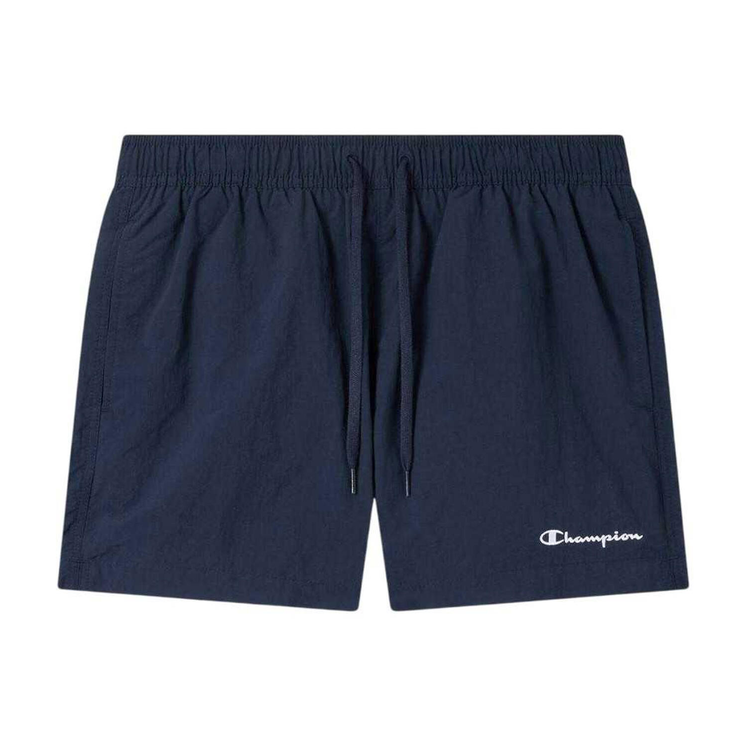 Short De Bain Motif/style Uni Homme (Bleu Marine) 2/3