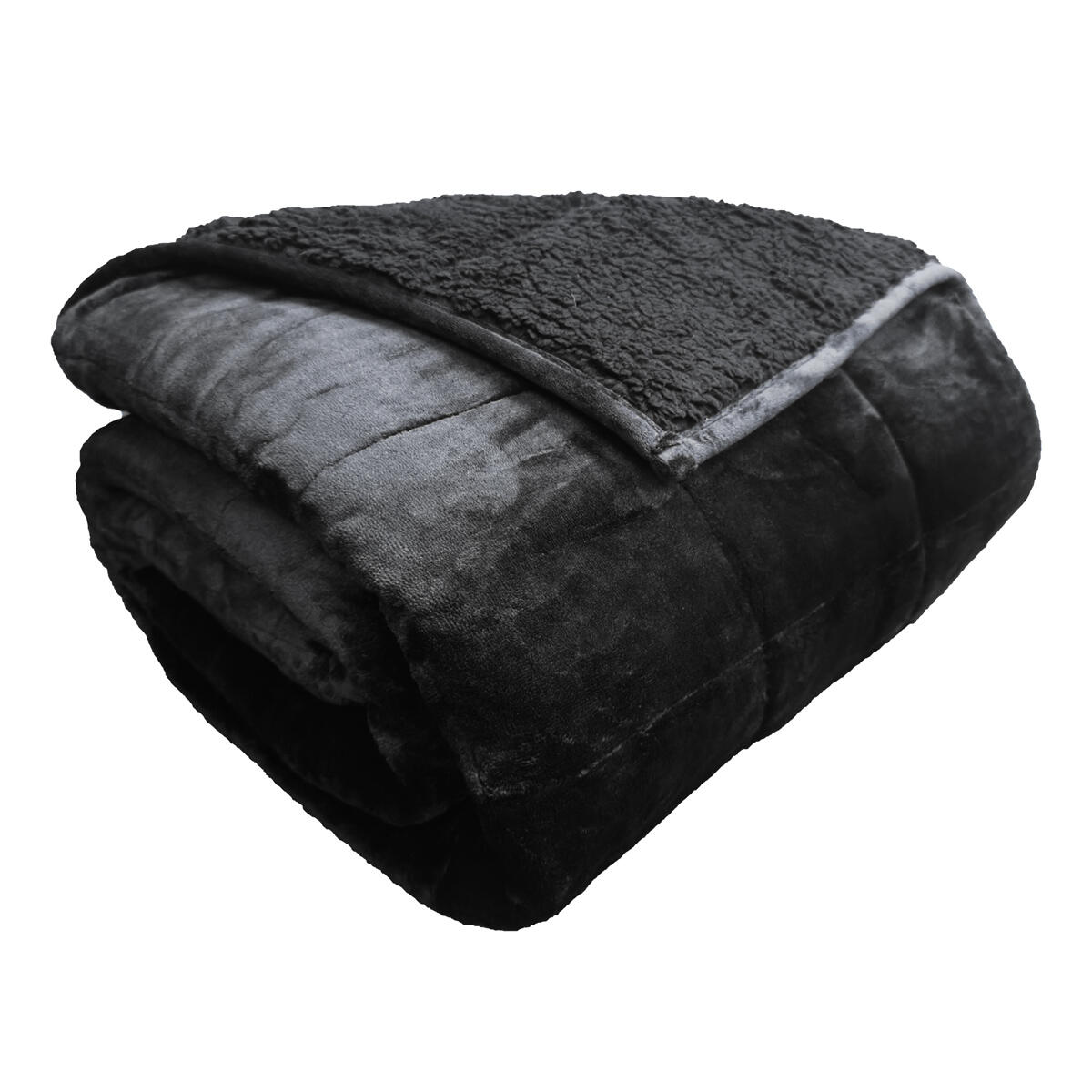 Polar Night Koc Obciążający 135x200cm Sherpa black