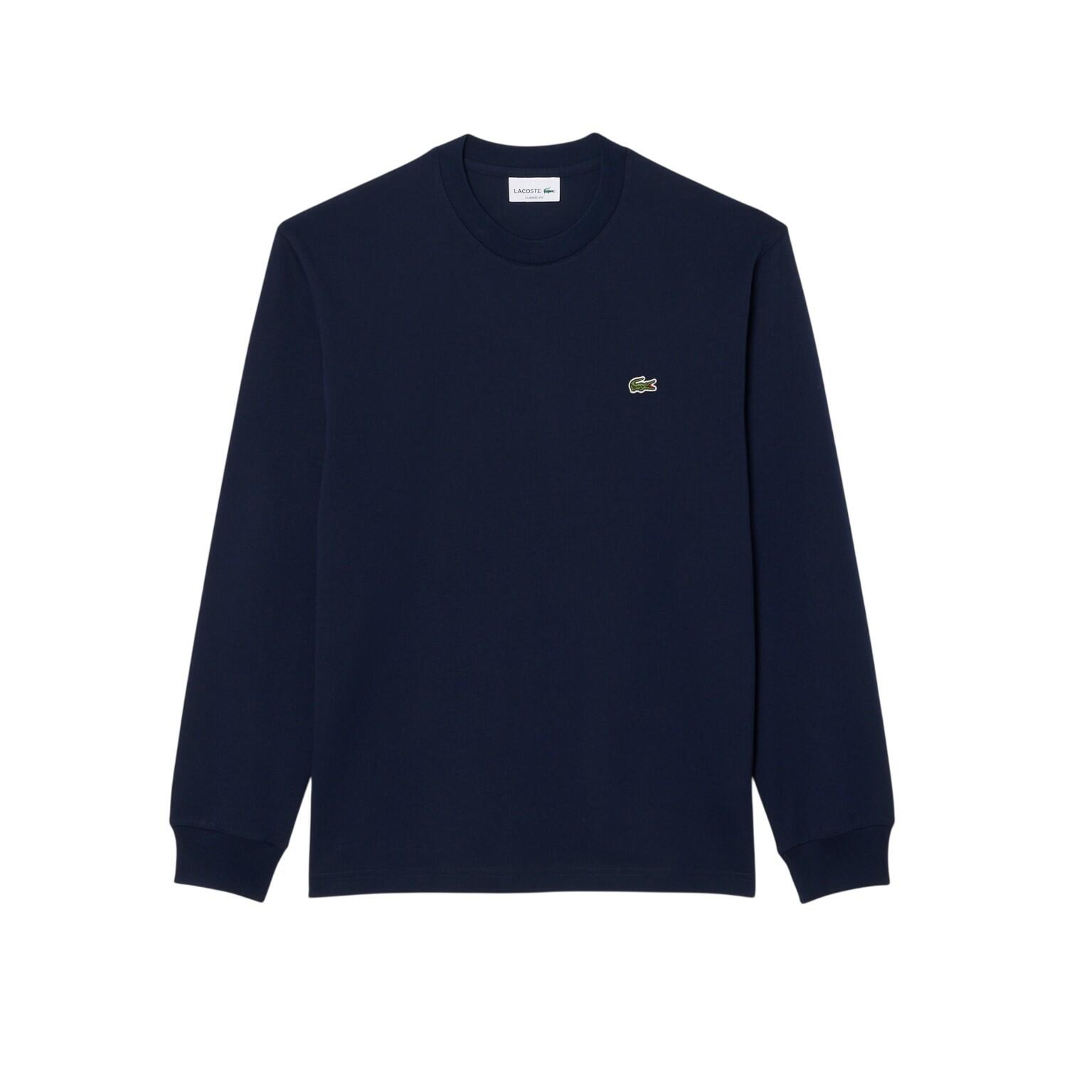 Tshirt Manches Longues Motif/style Imprimé Crocodile Homme (Bleu Marine) 2/3
