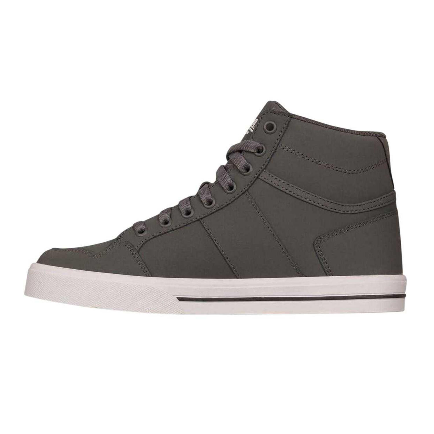 "Canons" Sneaker für , Leder, Flach Kinder Grau/Weiß 3/4