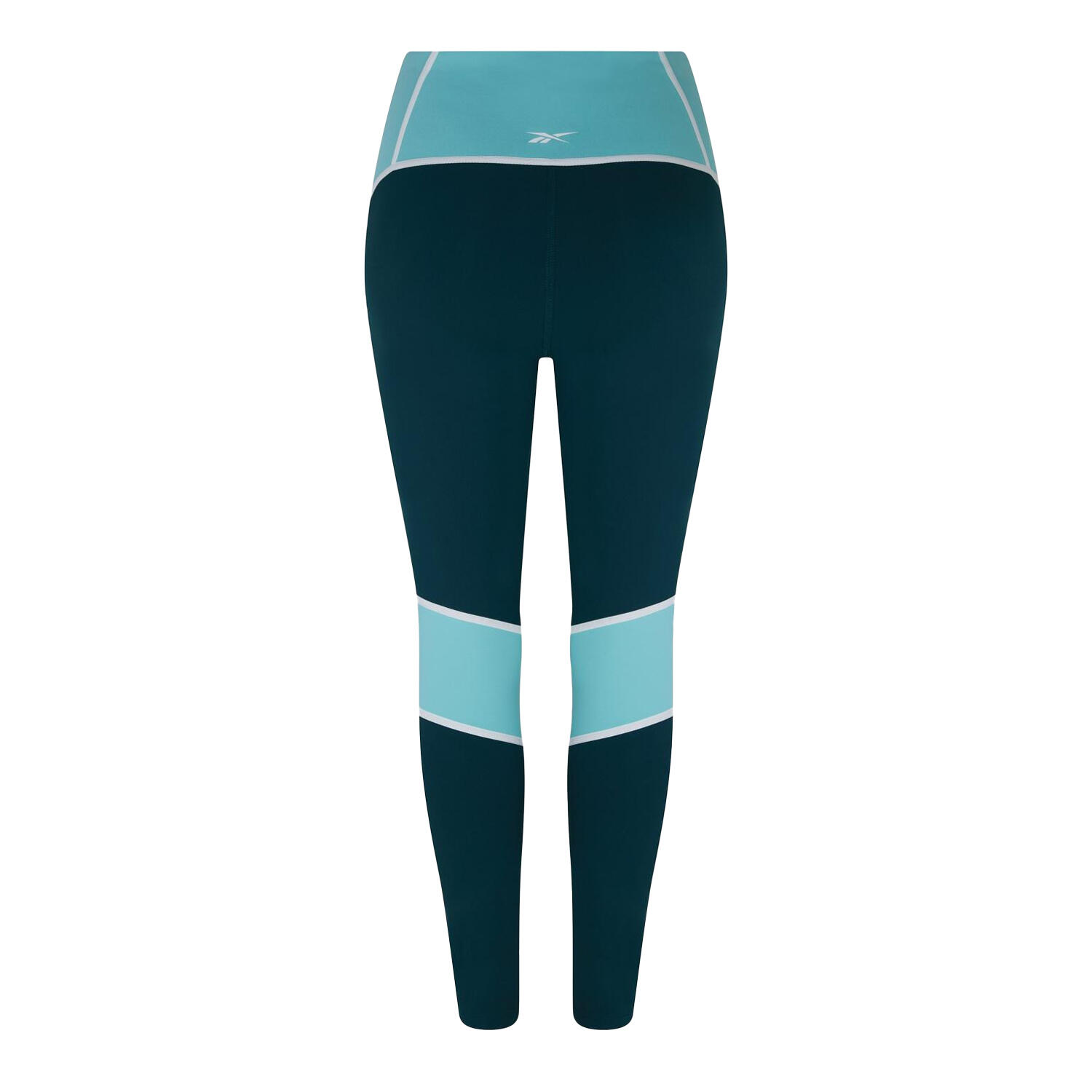 Pantacollant Skinny Corsa Donna Reebok Lux Verde Foresta 2/2
