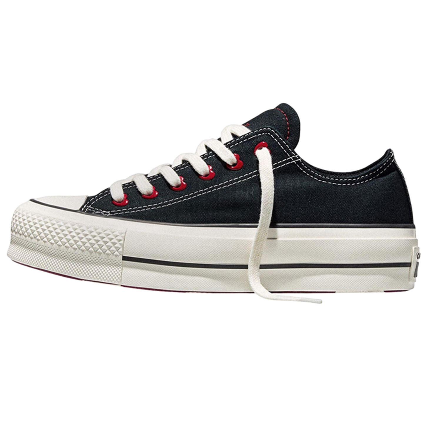 "Chuck Taylor" Schuhe mit PlattformSohlen für , Canvas Damen Schwarz 2/3