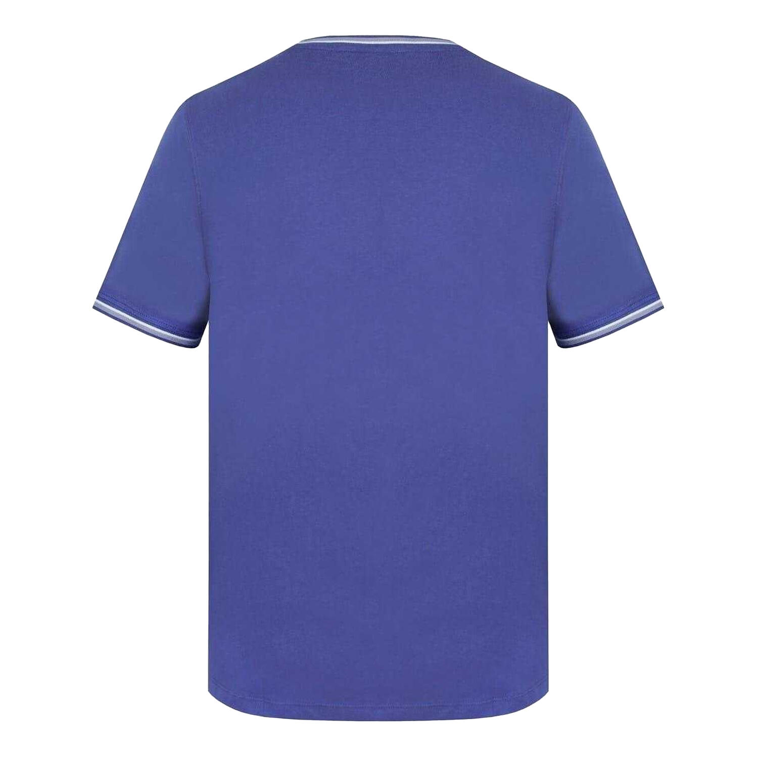 TShirt für , Baumwolle Herren Glockenblumen-Blau 2/3