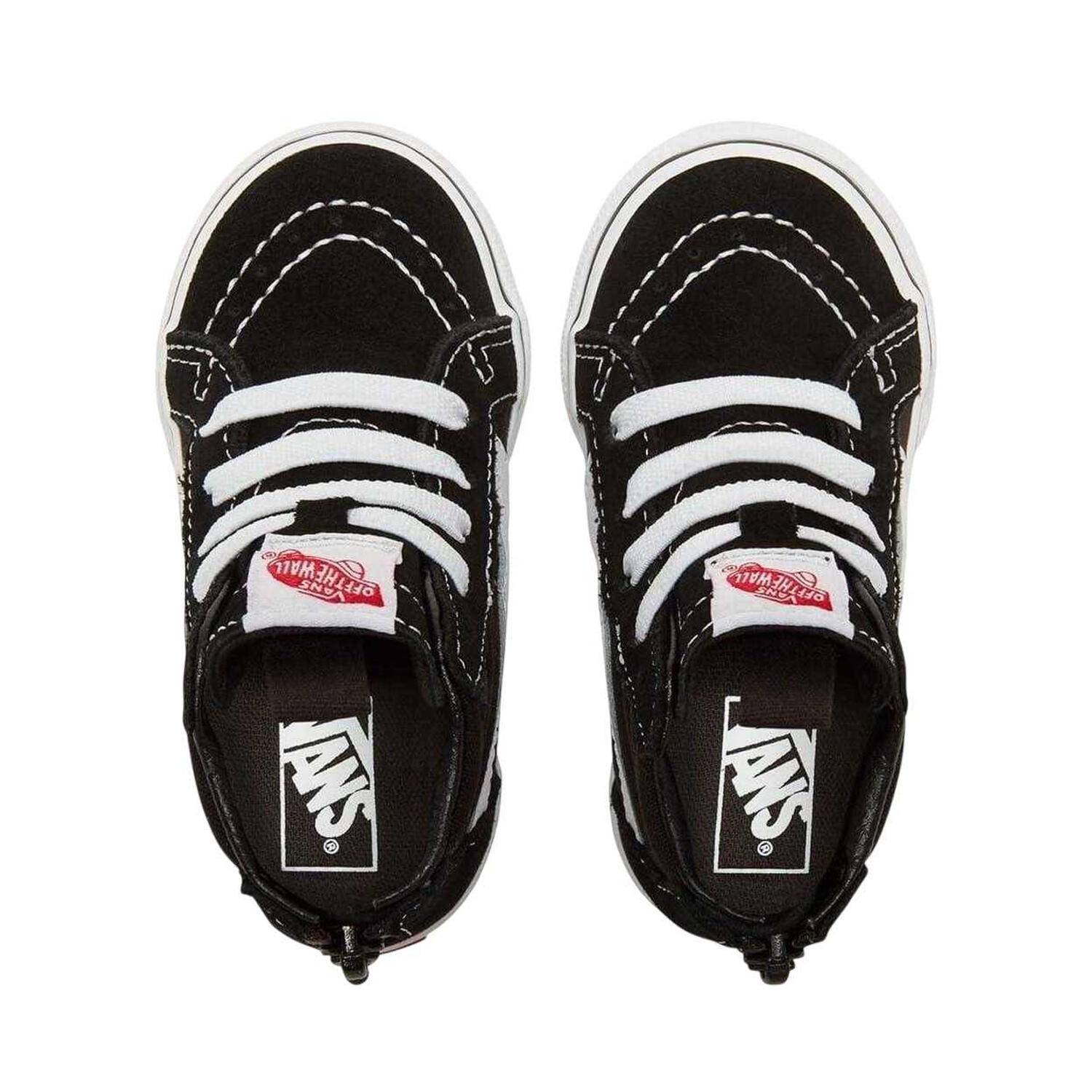 "SK8Hi" Seitenstreifen Schuhe für Baby, Wildleder, Reißverschlüsse am Knöchel 4/4