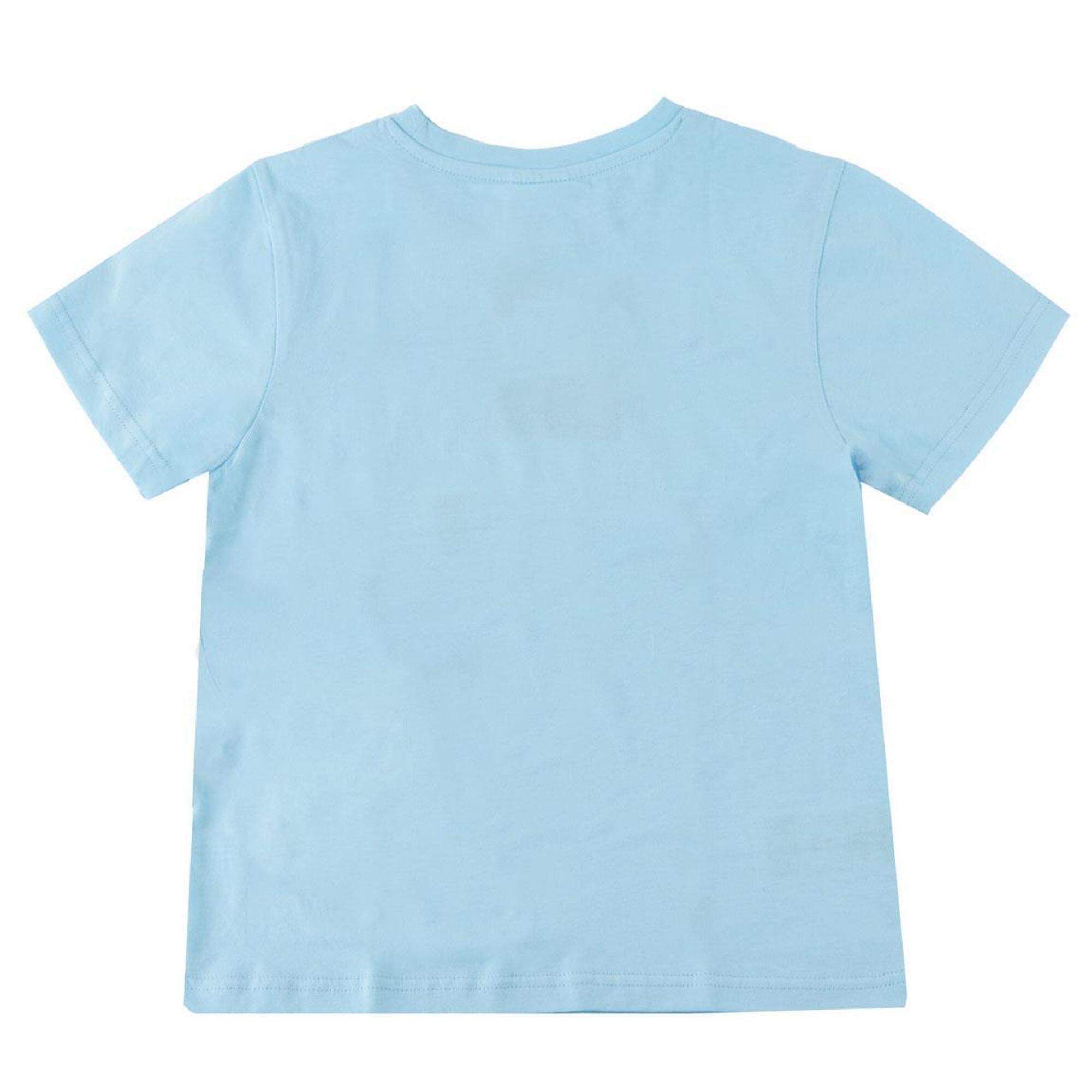 Camiseta Enfant manga corta Hello Kitty Cinnamoroll Azul Claro Celeste 2/2