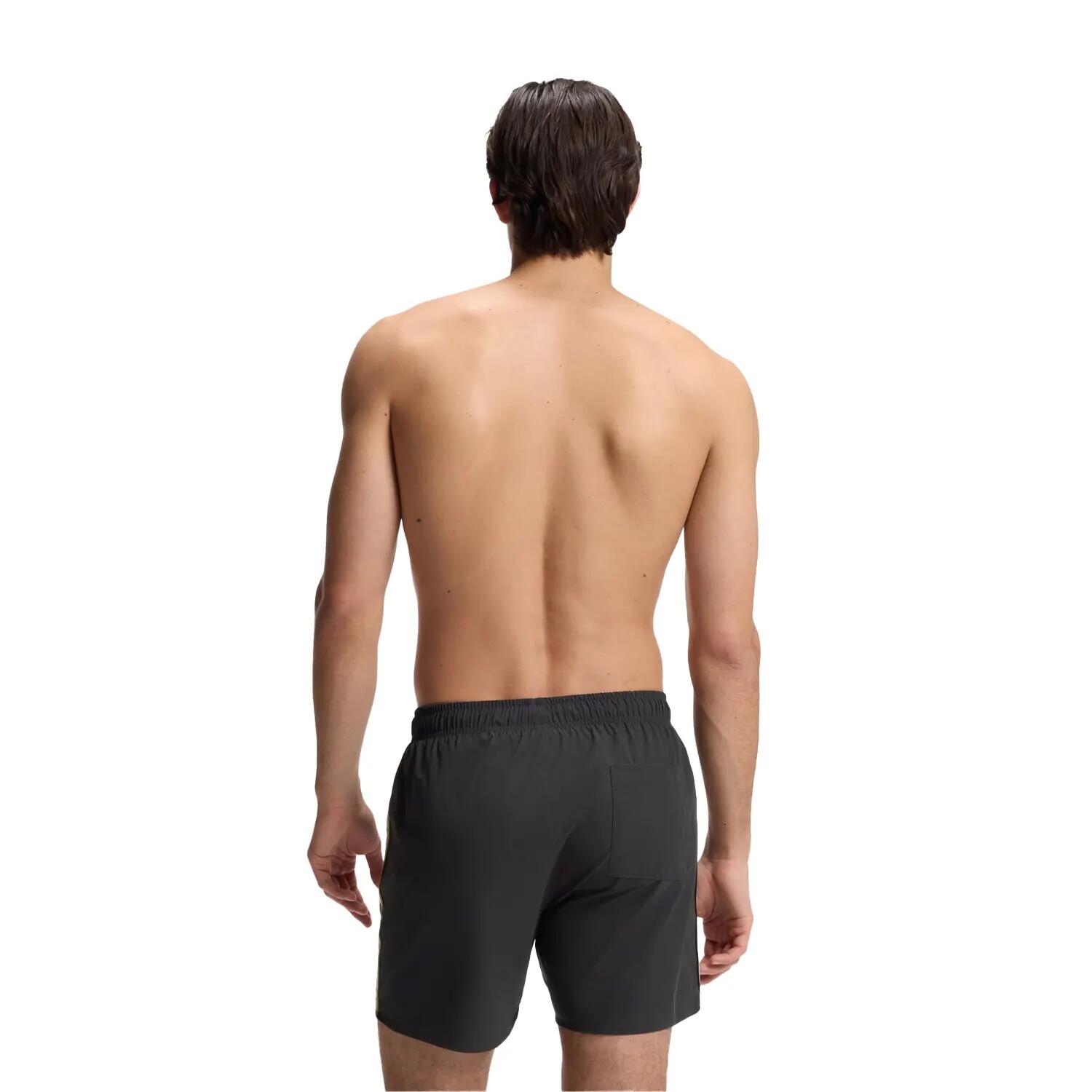 "Iconic" Badeshorts für Herren Dunkelgrau 3/3