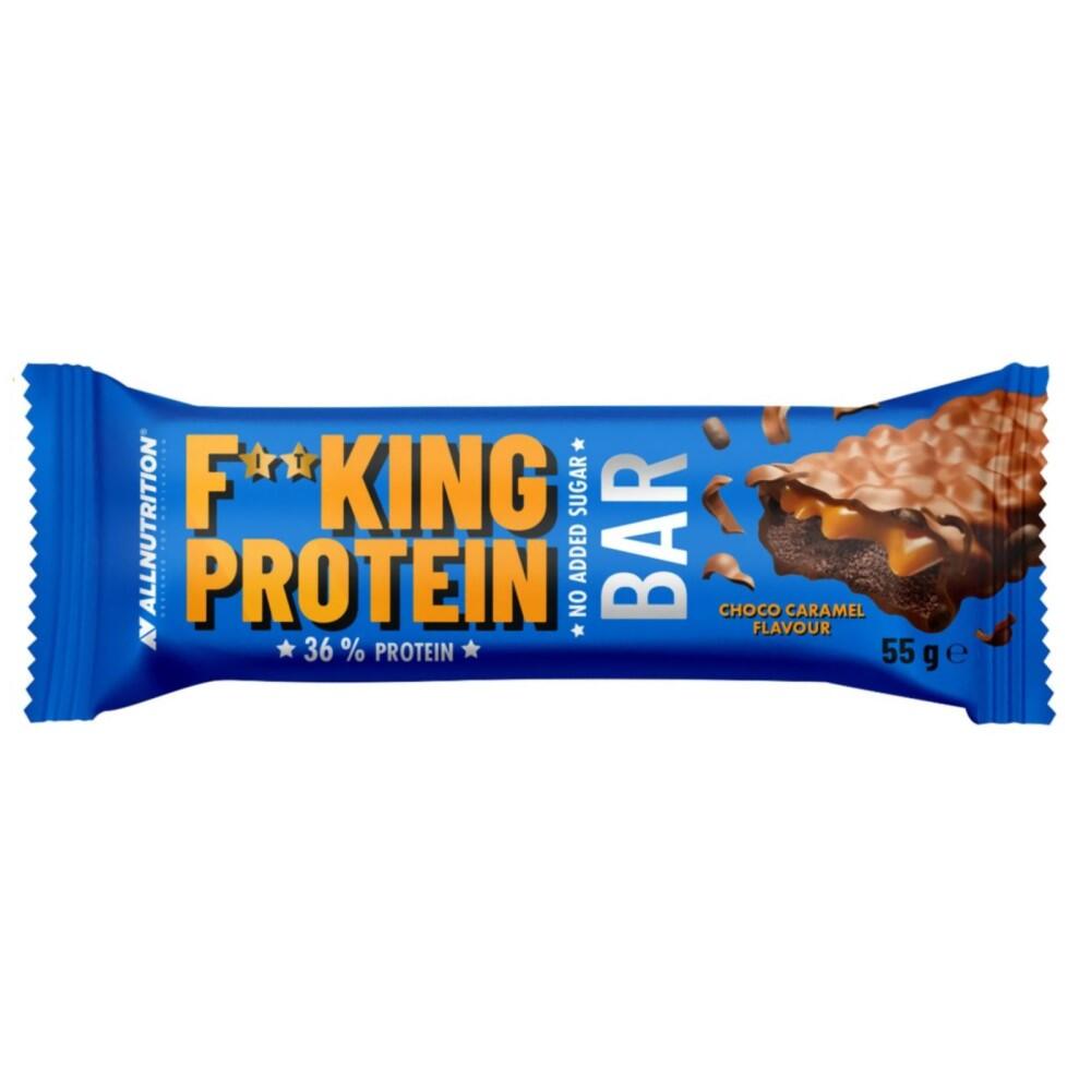 Allnutrition Fitking Protein Bar 55g x12 Choco Caramel