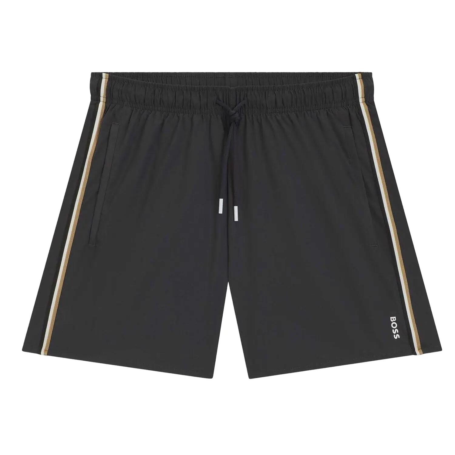 "Iconic" Badeshorts für Herren Dunkelgrau 2/3