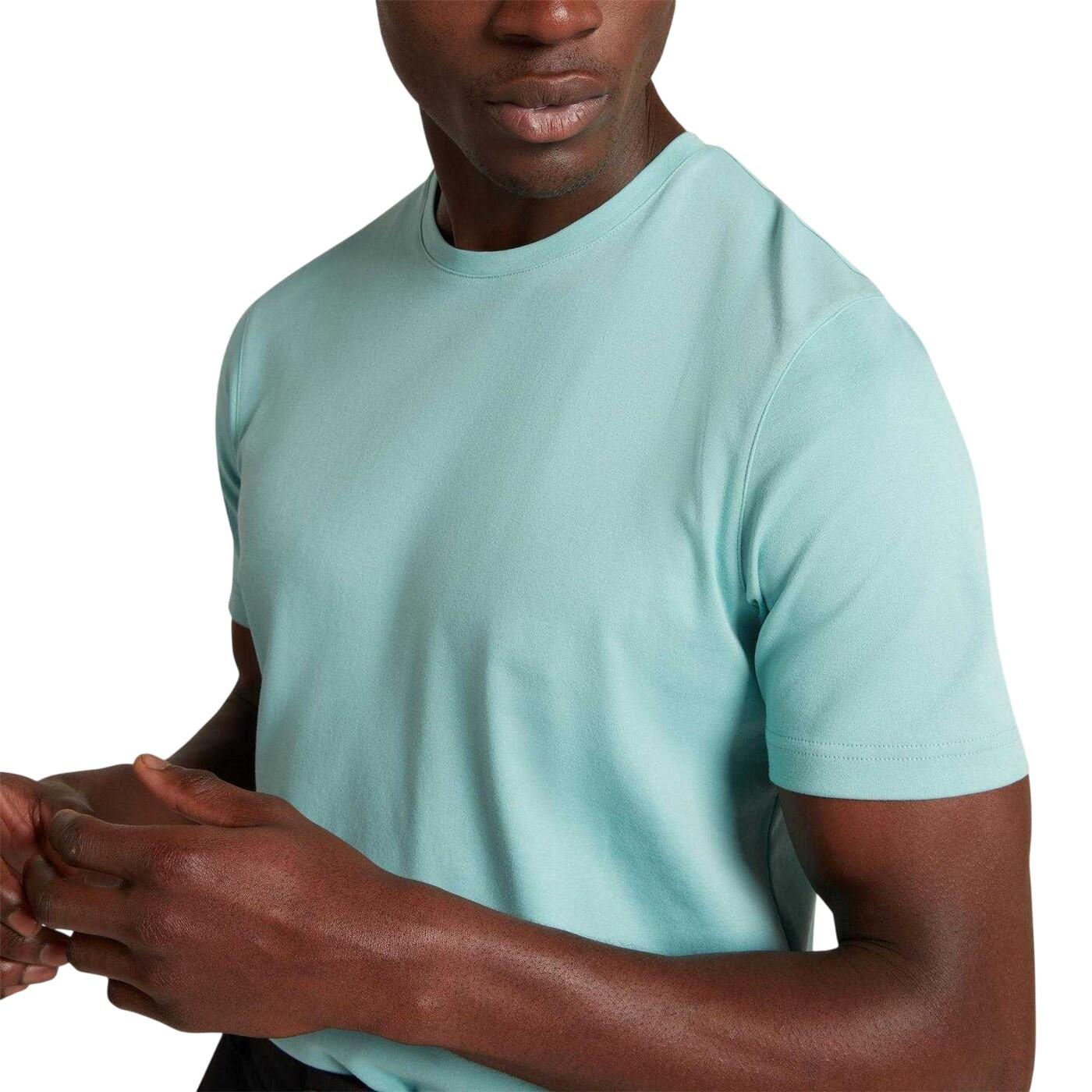 Tshirt Manches Courtes Homme (Turquoise Vif) 4/5