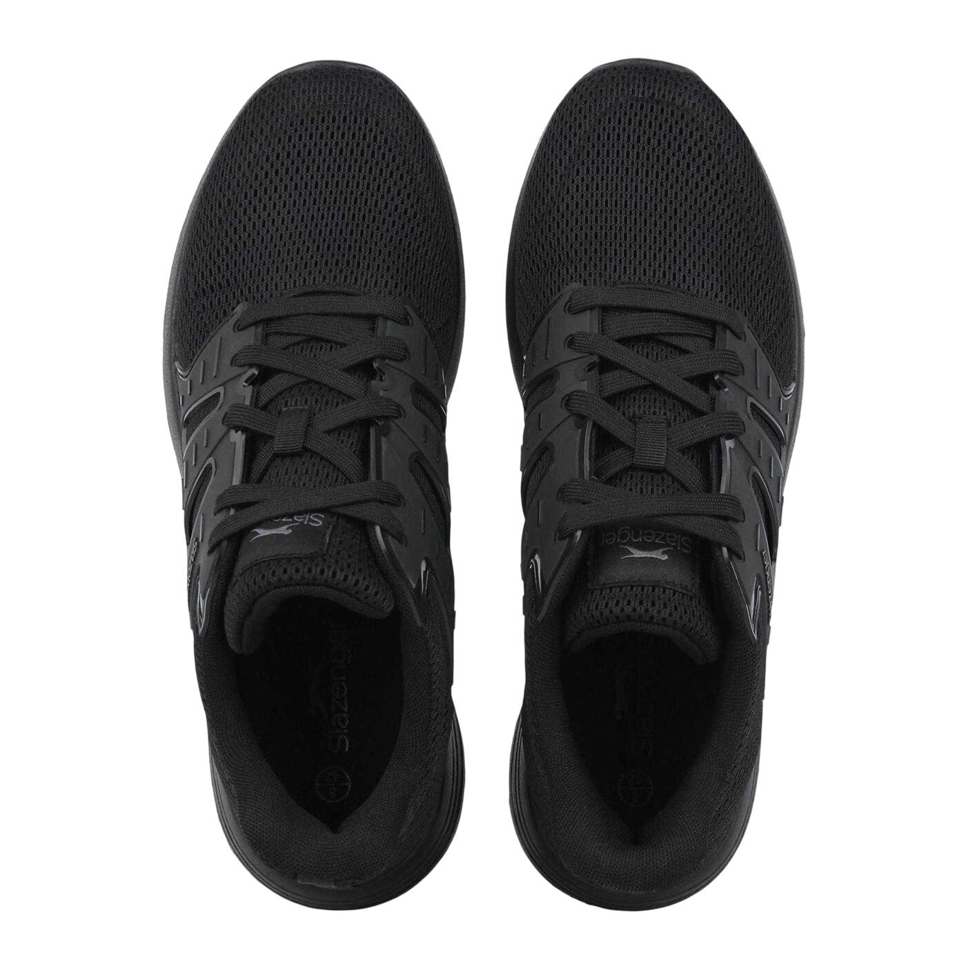 "Clayton" Sneaker für , Netzmaterial, Flach Herren Schwarz 3/4