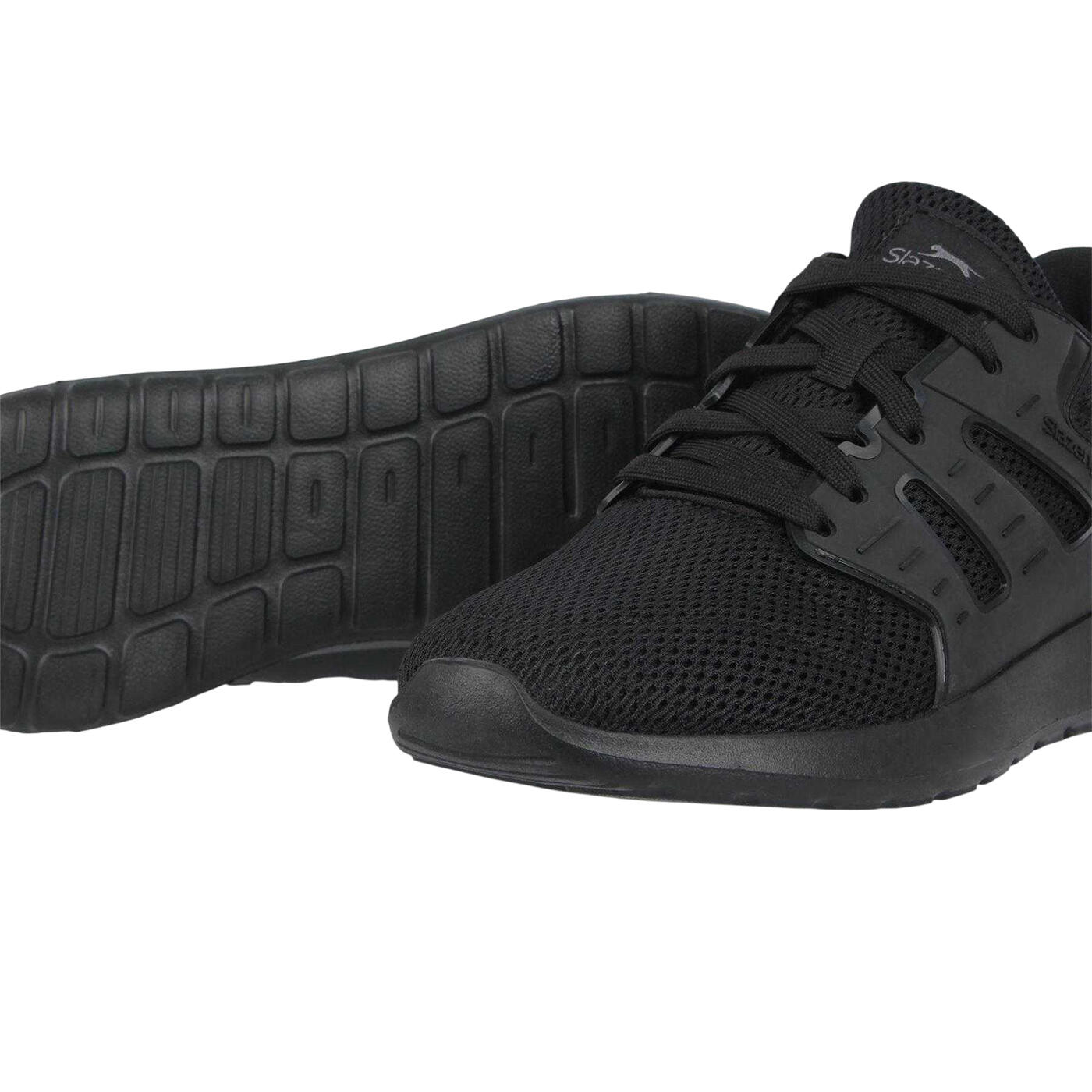 "Clayton" Sneaker für , Netzmaterial, Flach Herren Schwarz 4/4