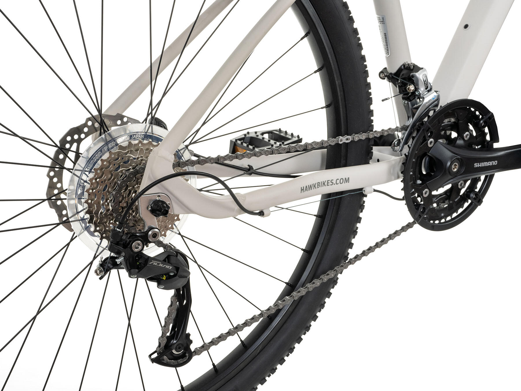 HAWK Trail One Mountainbike 27 Gang Schwarz 29er 6/6