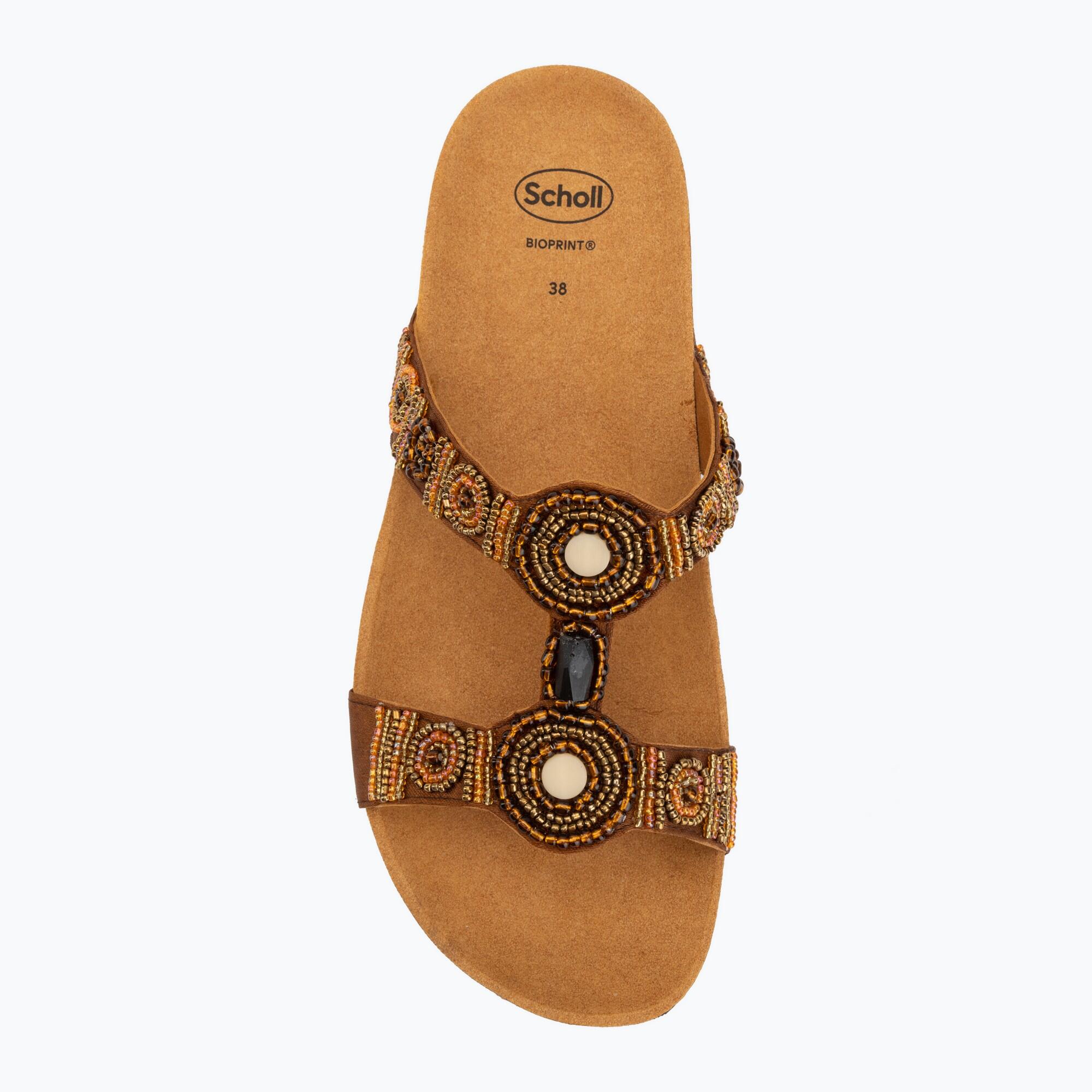 Klapki damskie Scholl New Bogota Wedge Med 5/7