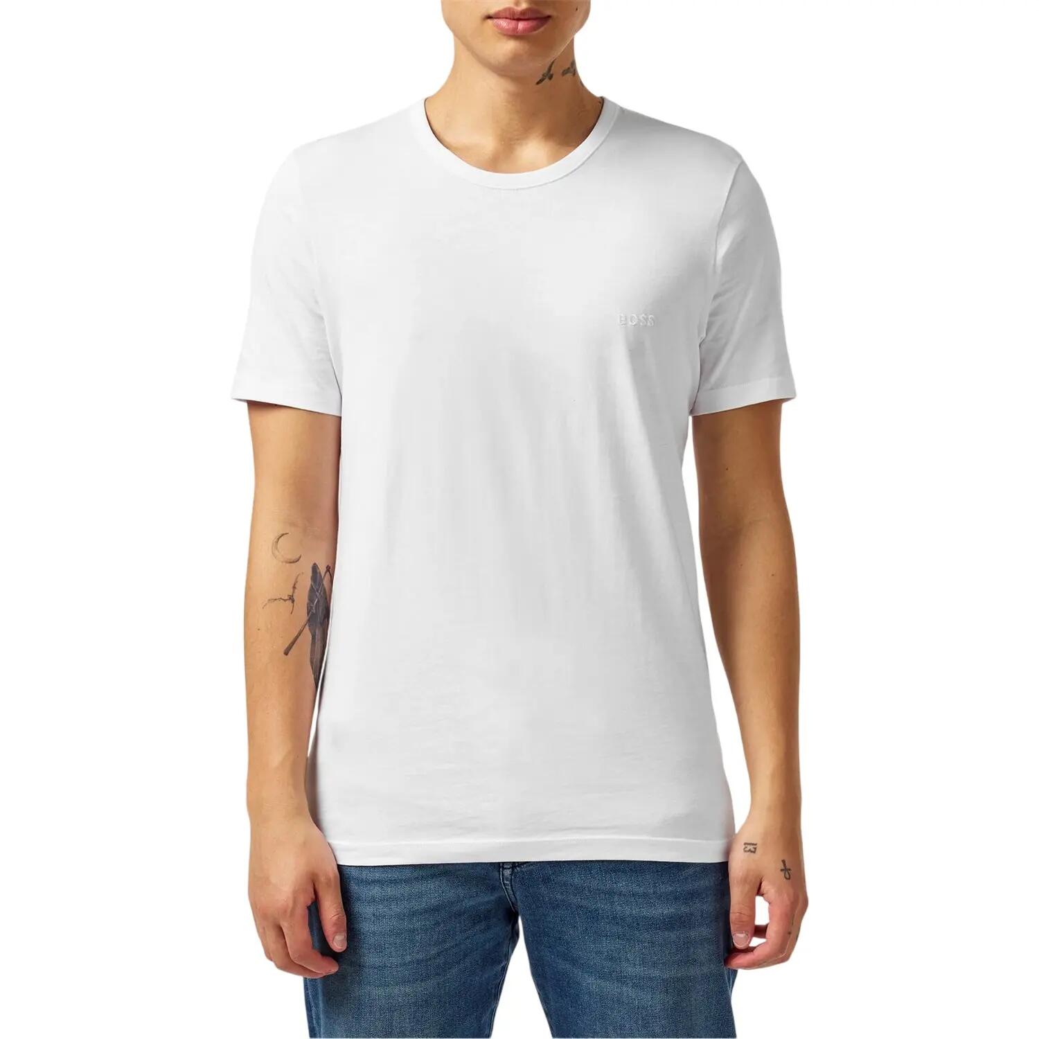 TShirt für , Rundhalsausschnitt (3erPack) Herren Weiß 3/3