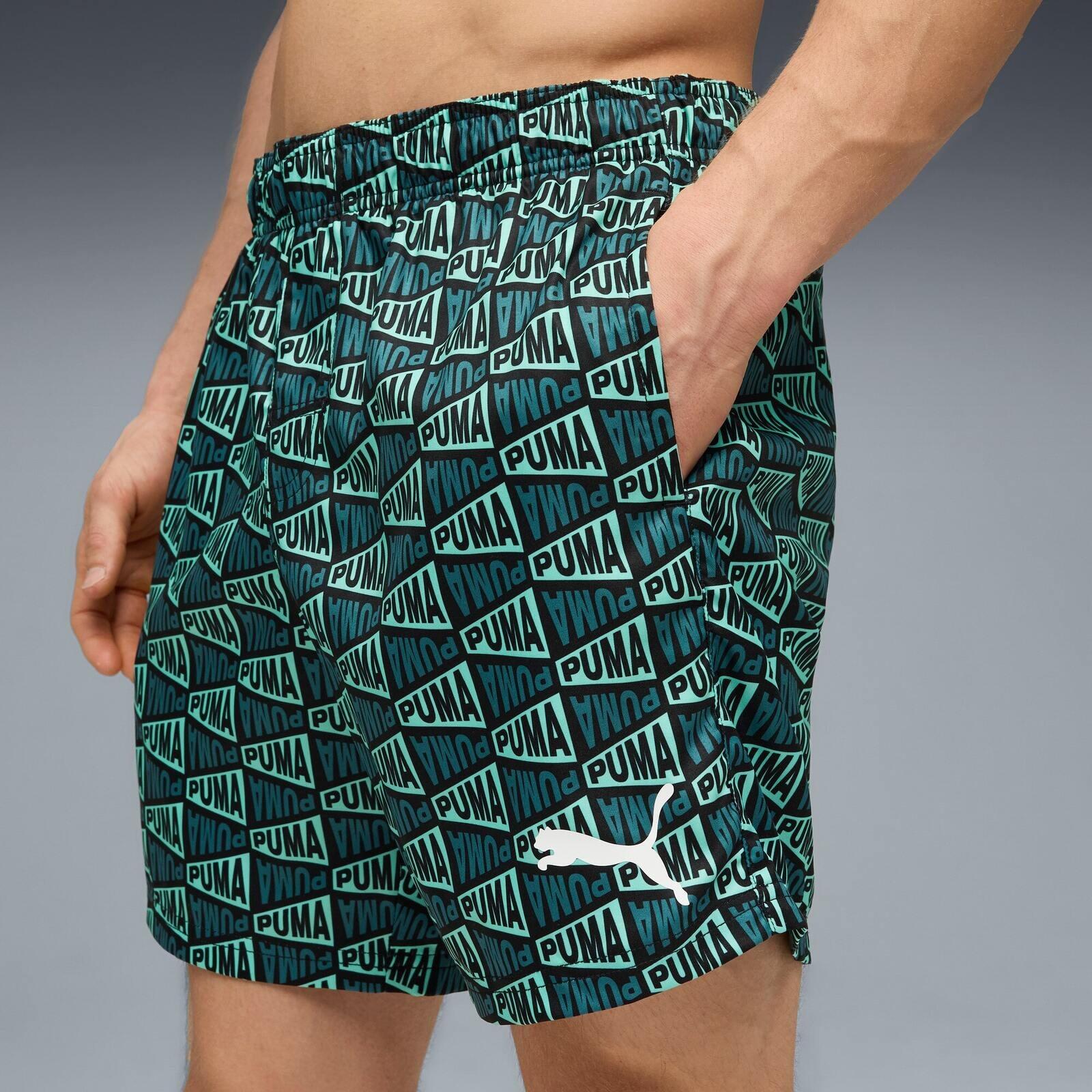 Szorty męskie Puma Swim Men Printed Flag Mid Shorts 1p 3/5