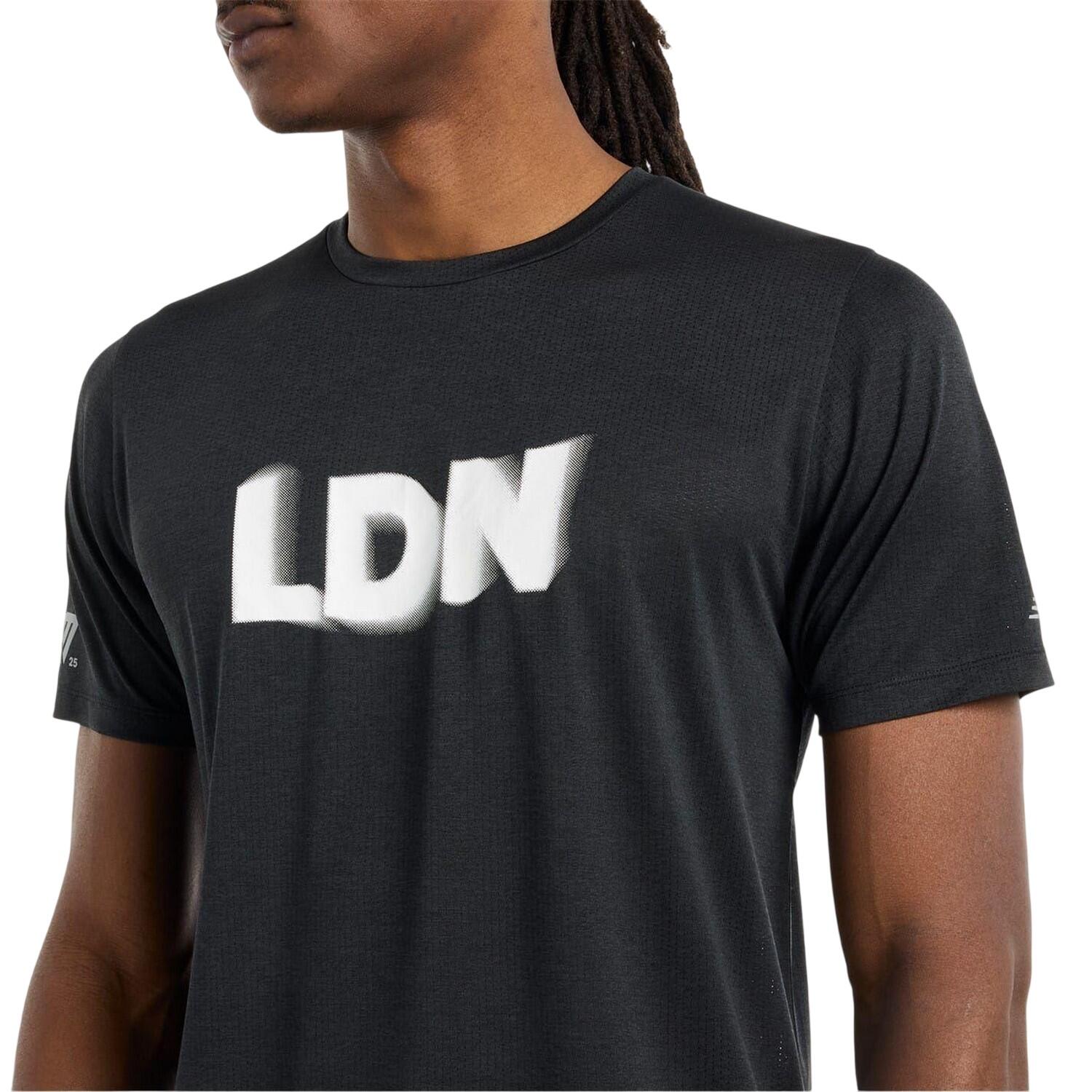 Mens Performance Running Top (Black) 4/4
