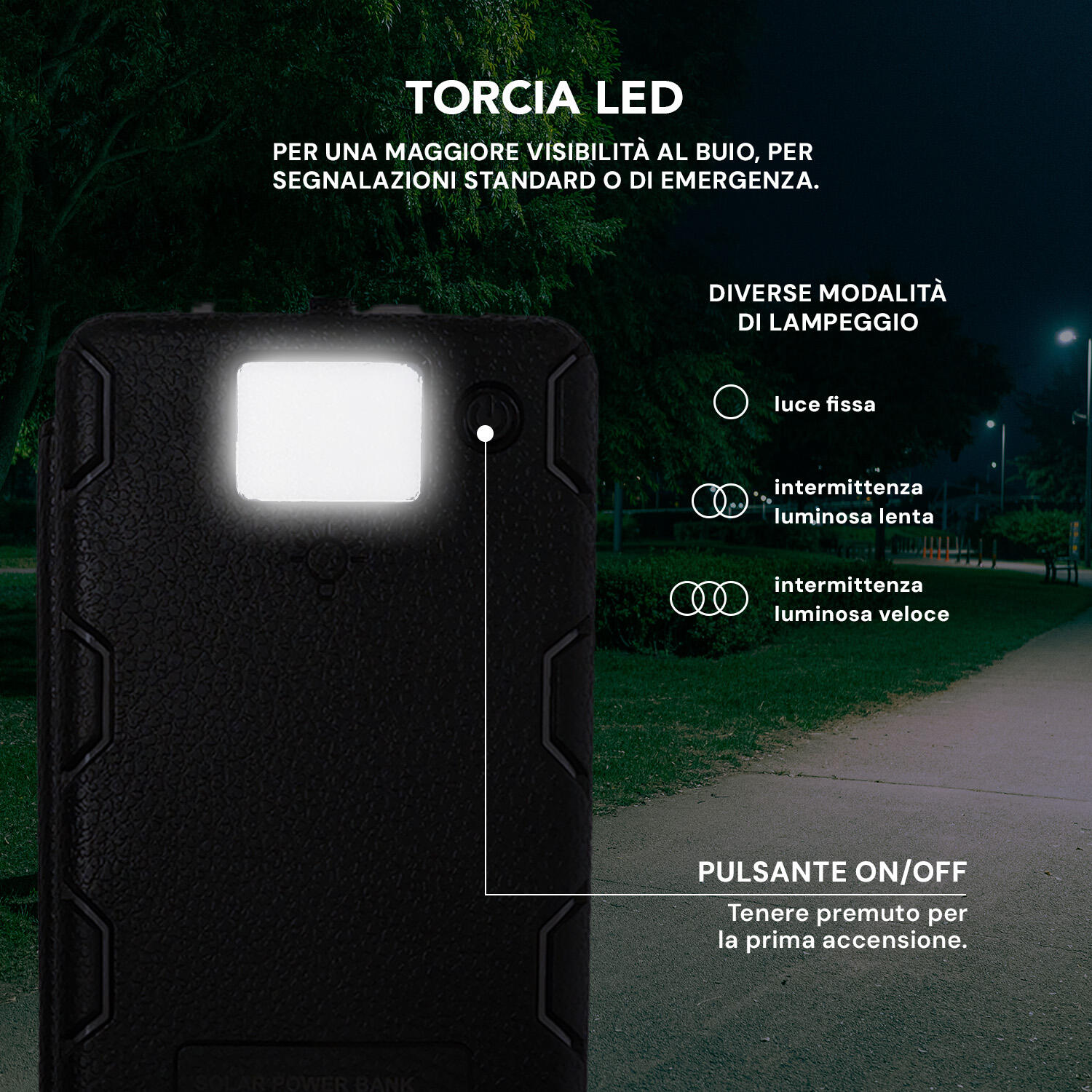 Power Bank Ricarica Solare 4/4