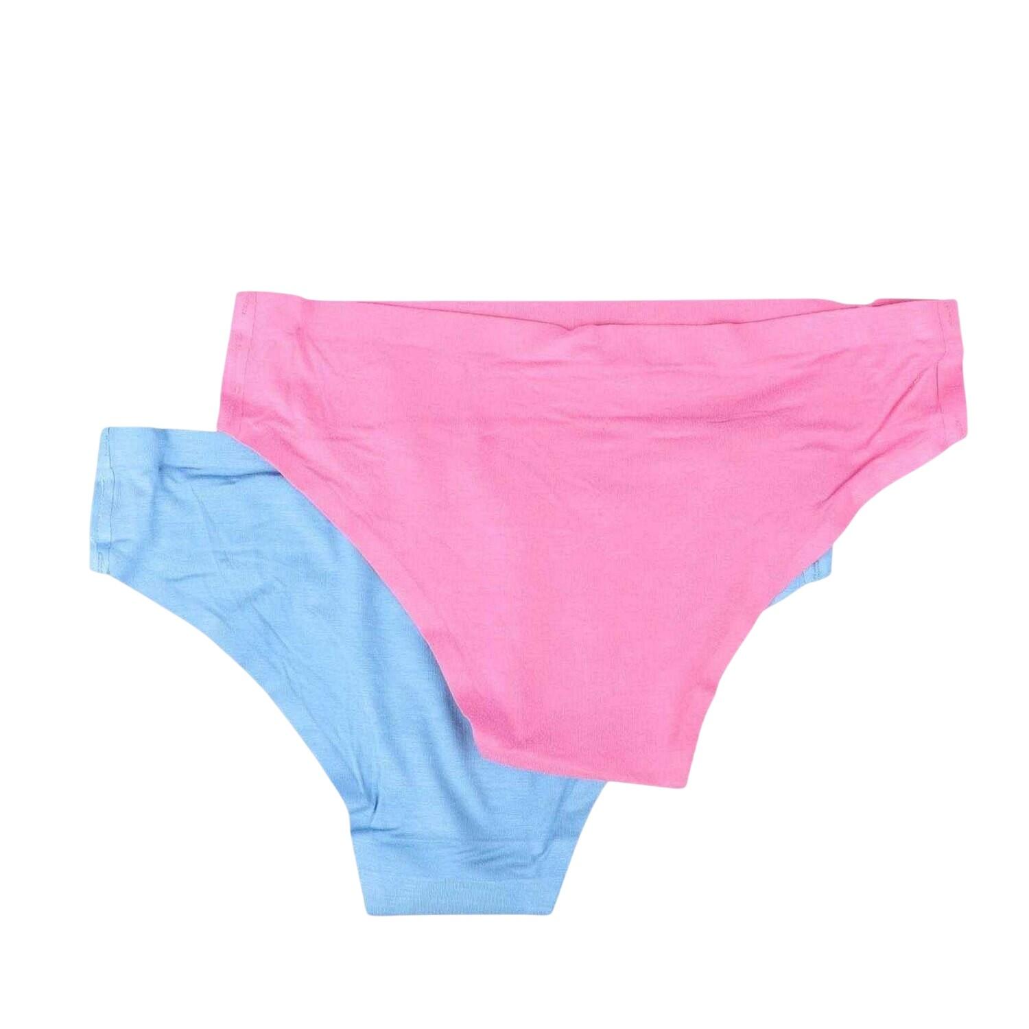 Slips für (2erPack) Damen Blau/Pink 2/3