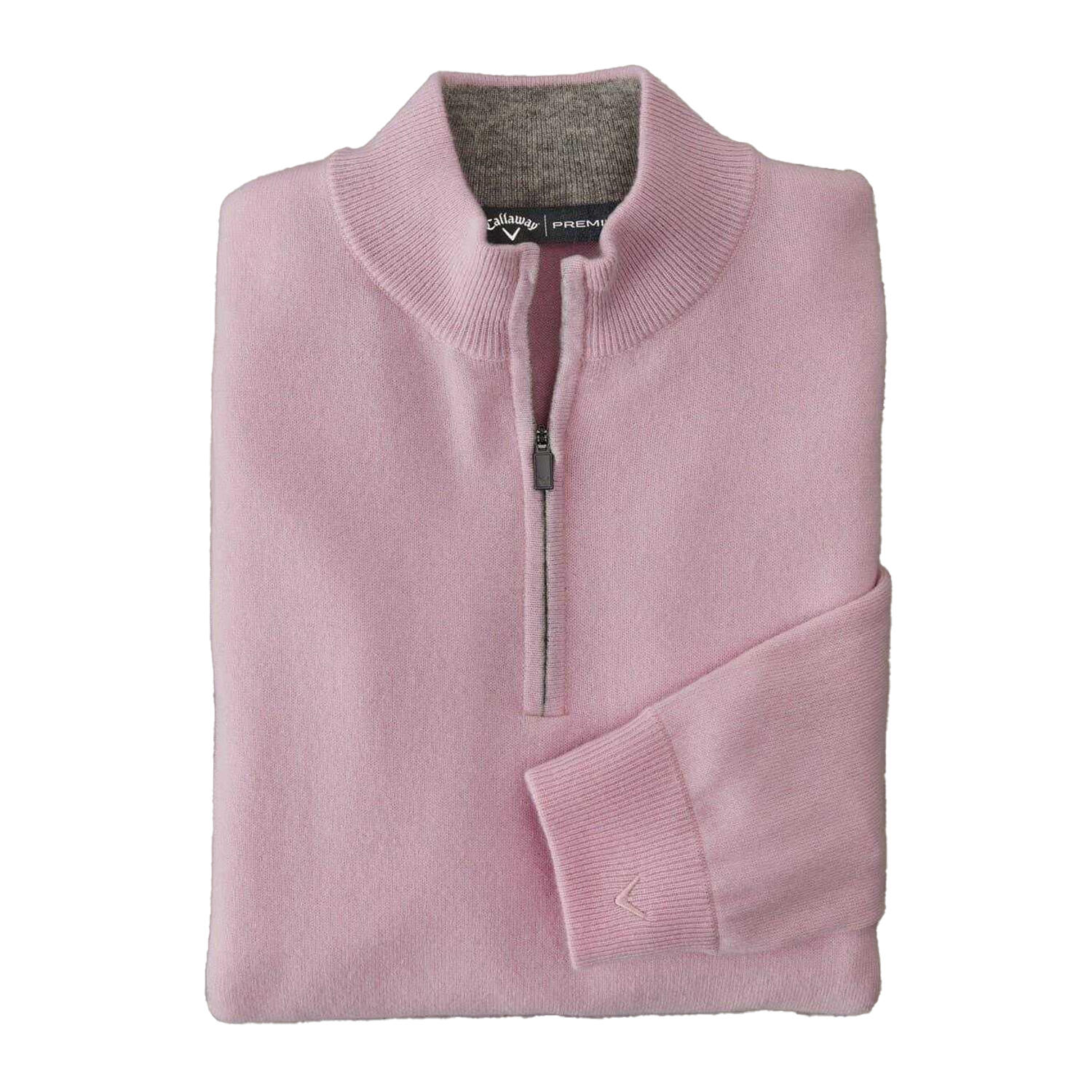 Pullover Top für , Reißverschluss Herren Pink 3/3