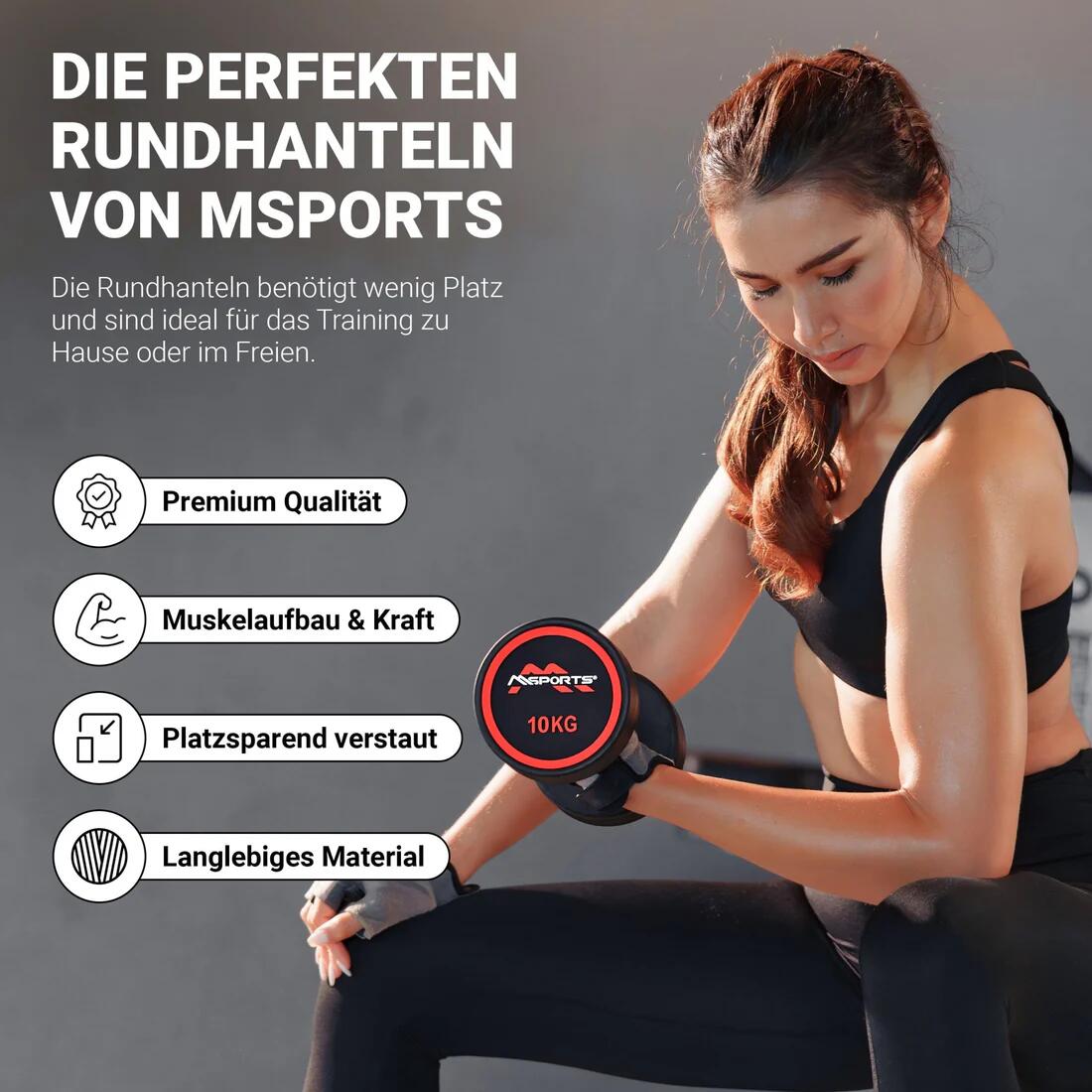 Rundhanteln Premium 2er Set 7/7